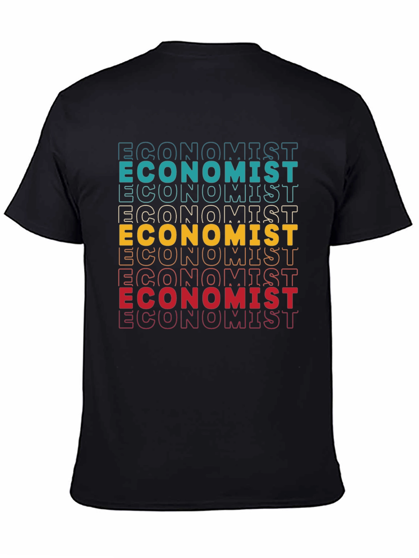 Economist Retro Graphic T-Shirt - Trendy Tee