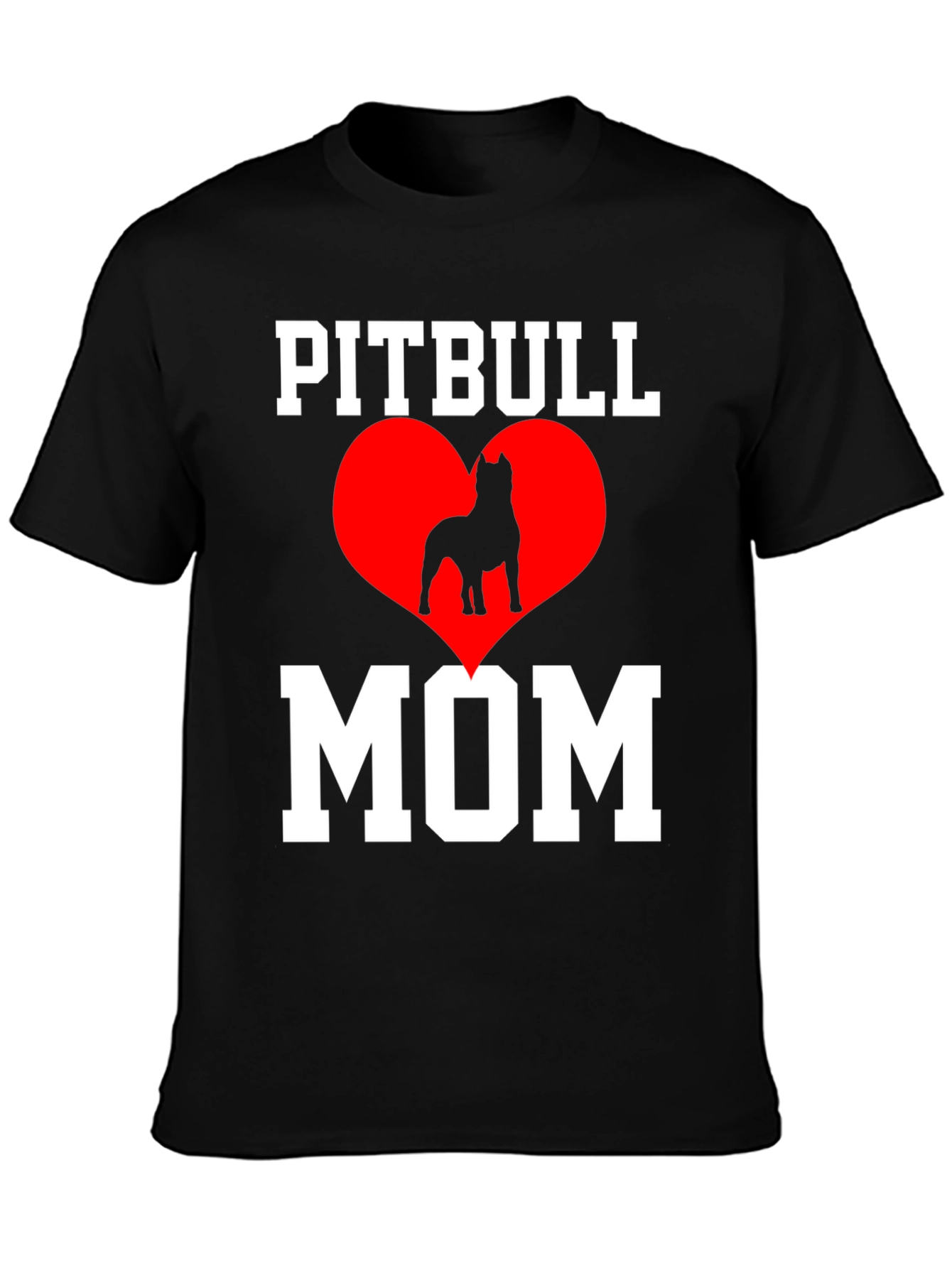 Pitbull Mom T-Shirt - Dog Lover Tee