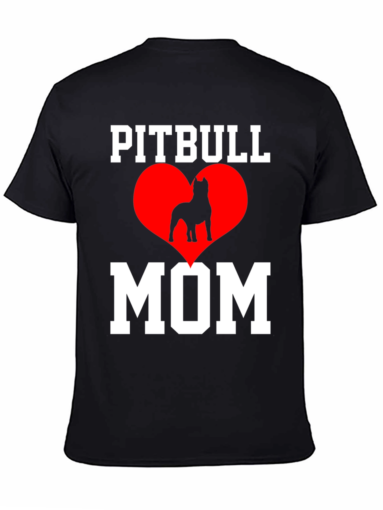 Pitbull Mom T-Shirt - Dog Lover Tee