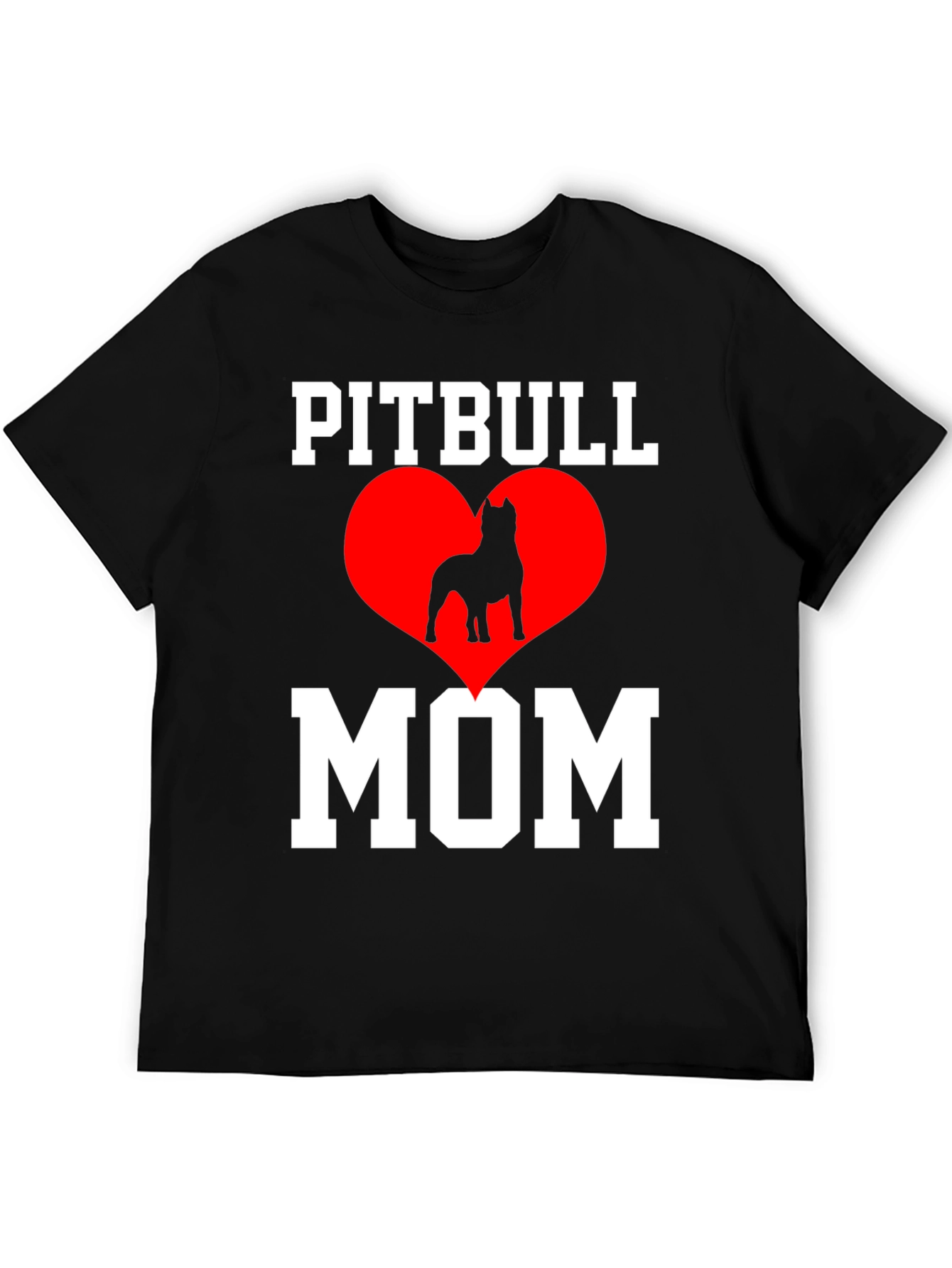Pitbull Mom T-Shirt - Dog Lover Tee