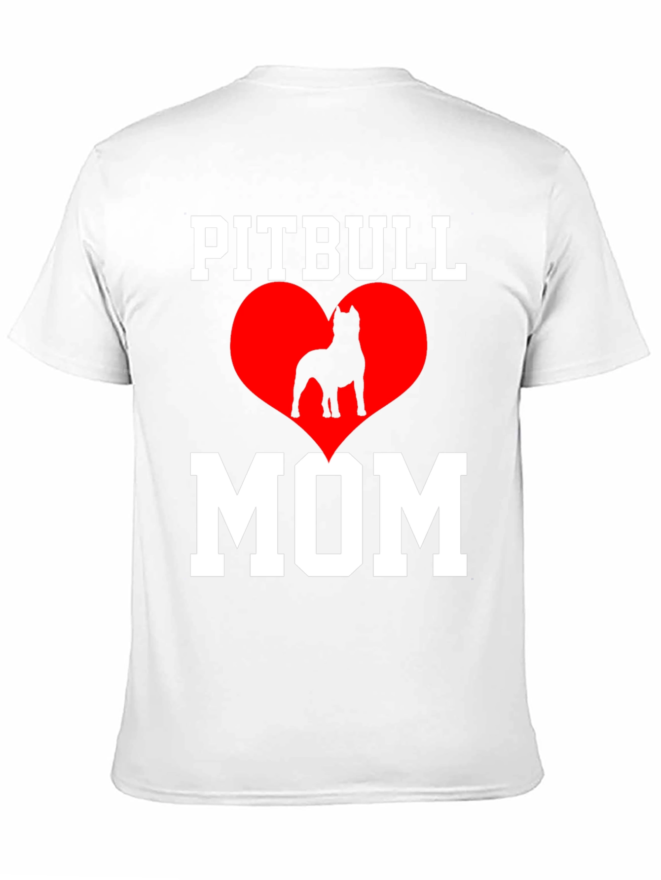 Pitbull Mom T-Shirt - Dog Lover Tee