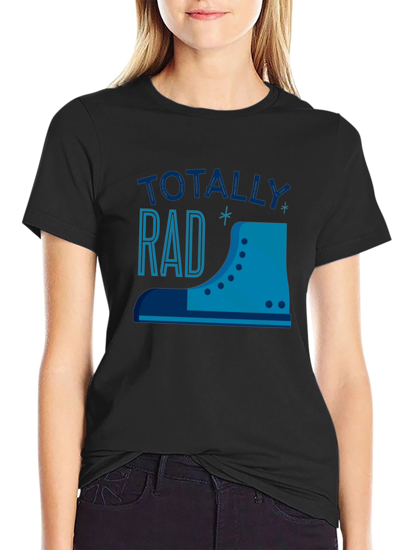 Totally Rad T-Shirt - Retro 80s Skate Design