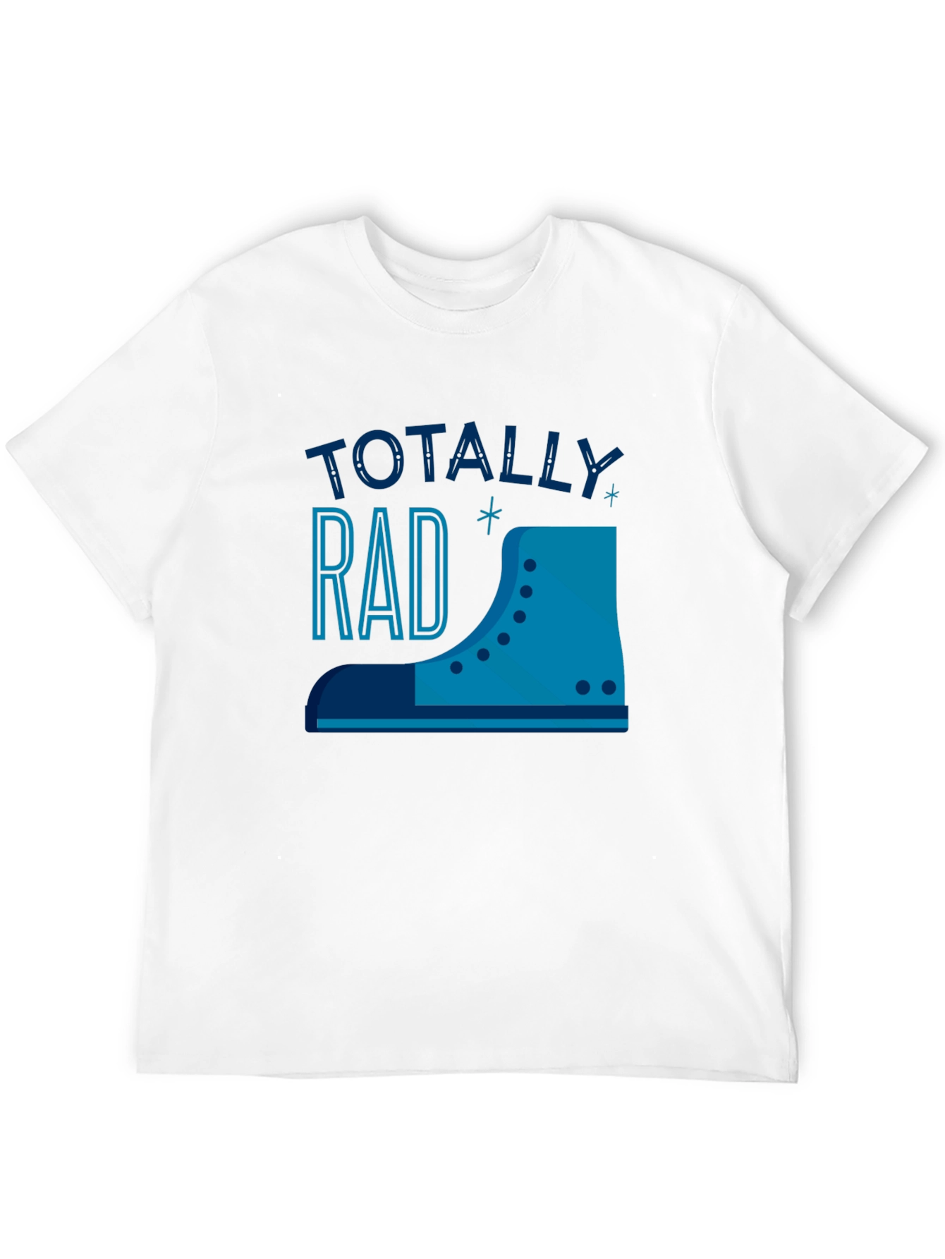 Totally Rad T-Shirt - Retro 80s Skate Design