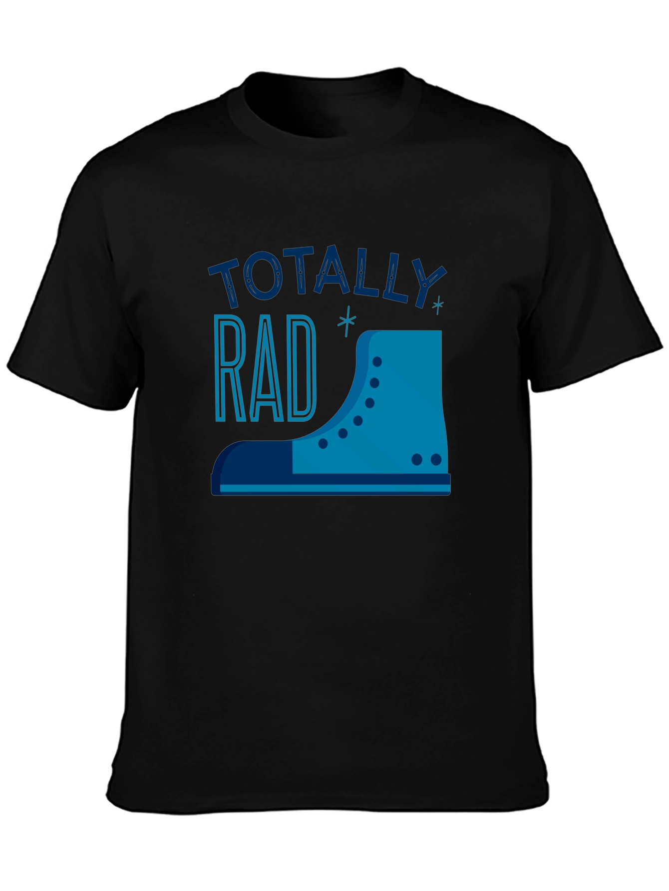 Totally Rad T-Shirt - Retro 80s Skate Design