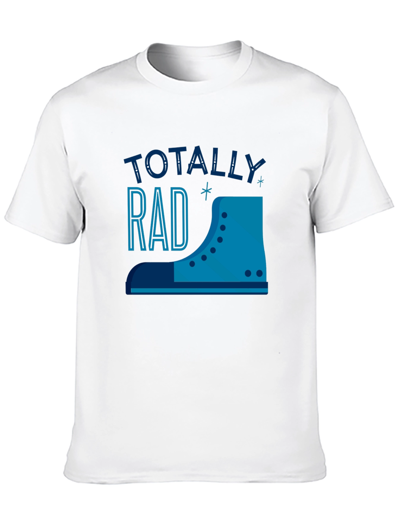 Totally Rad T-Shirt - Retro 80s Skate Design