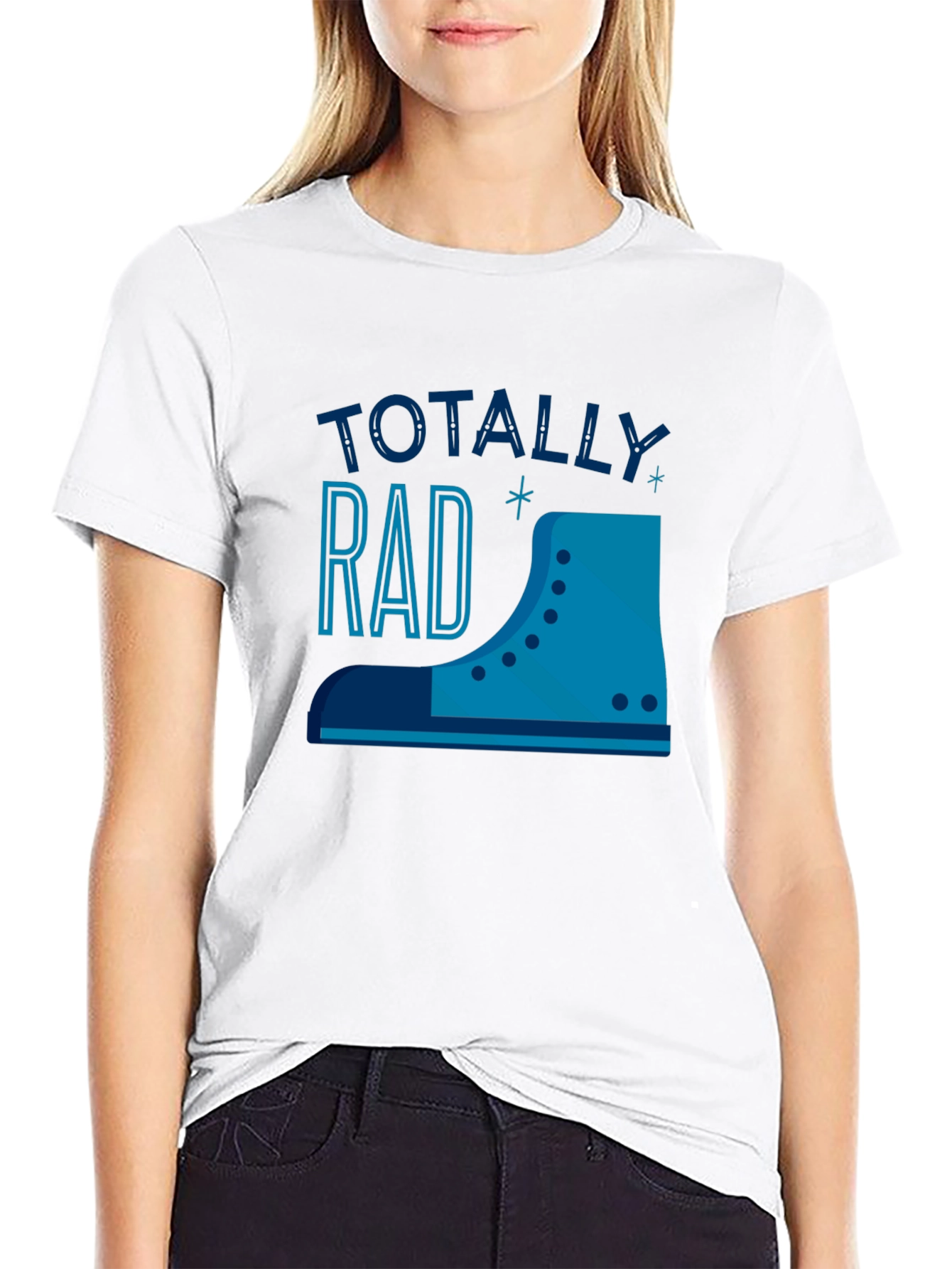 Totally Rad T-Shirt - Retro 80s Skate Design