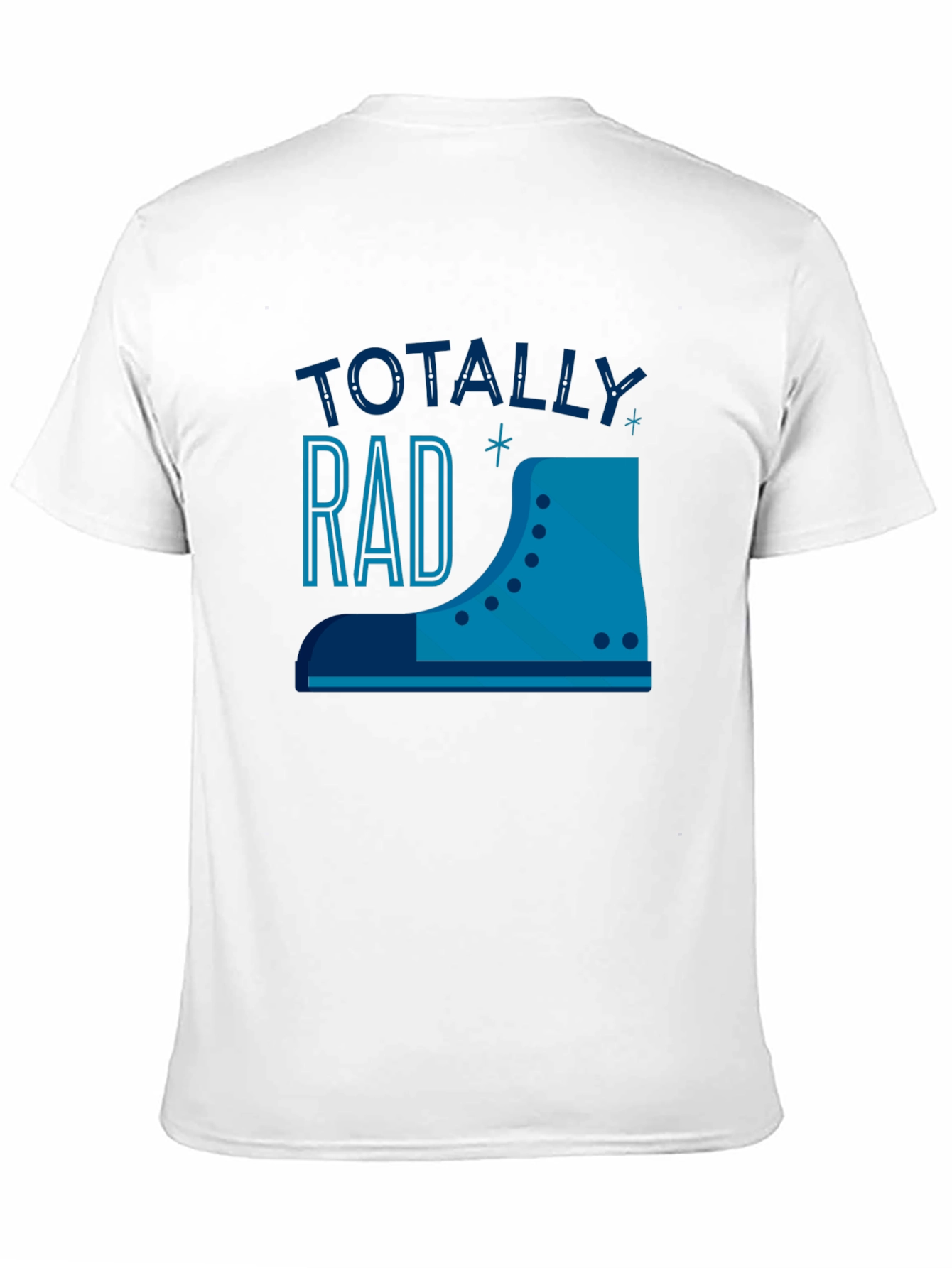 Totally Rad T-Shirt - Retro 80s Skate Design