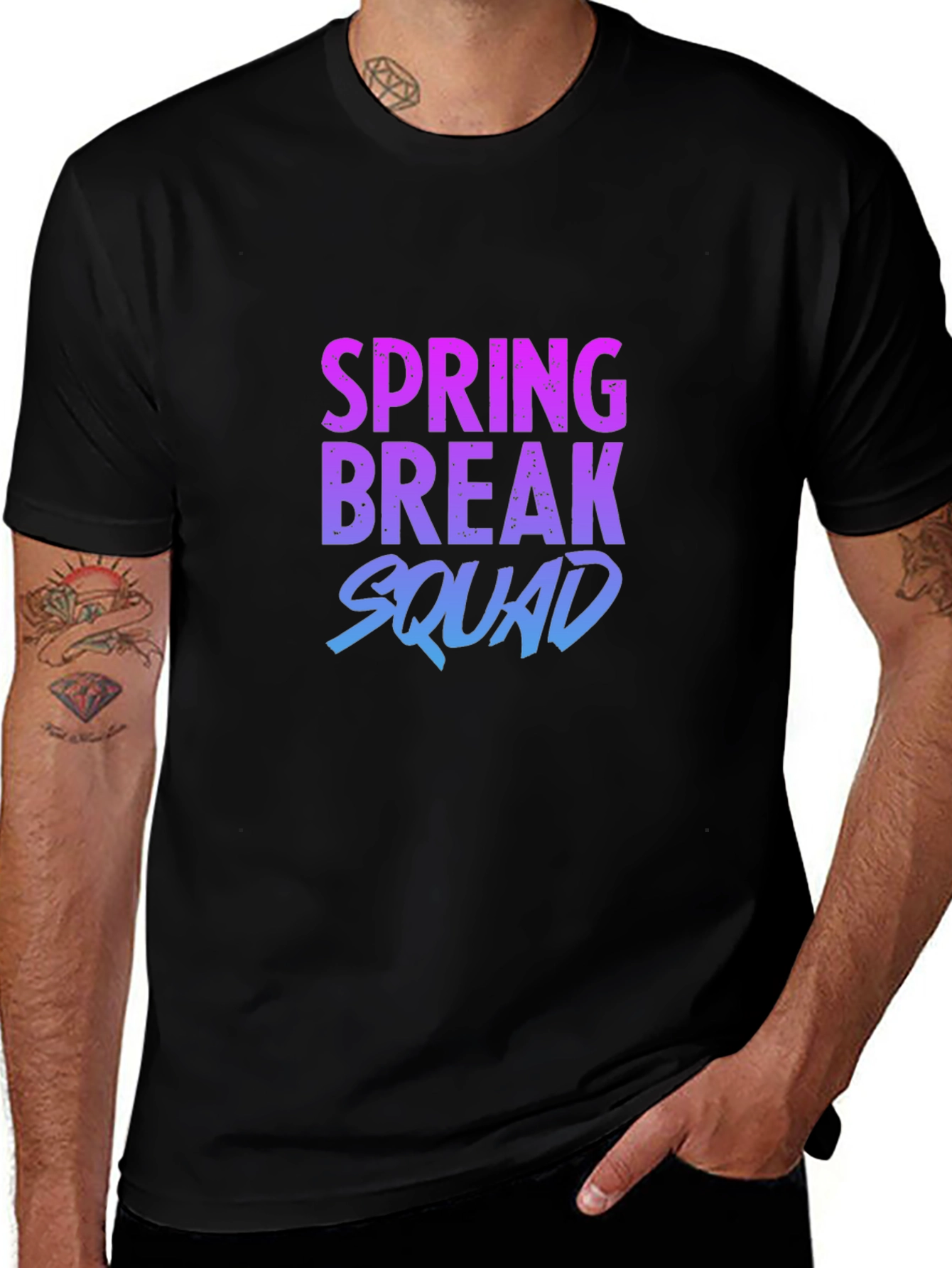Spring Break Squad Graphic T-Shirt