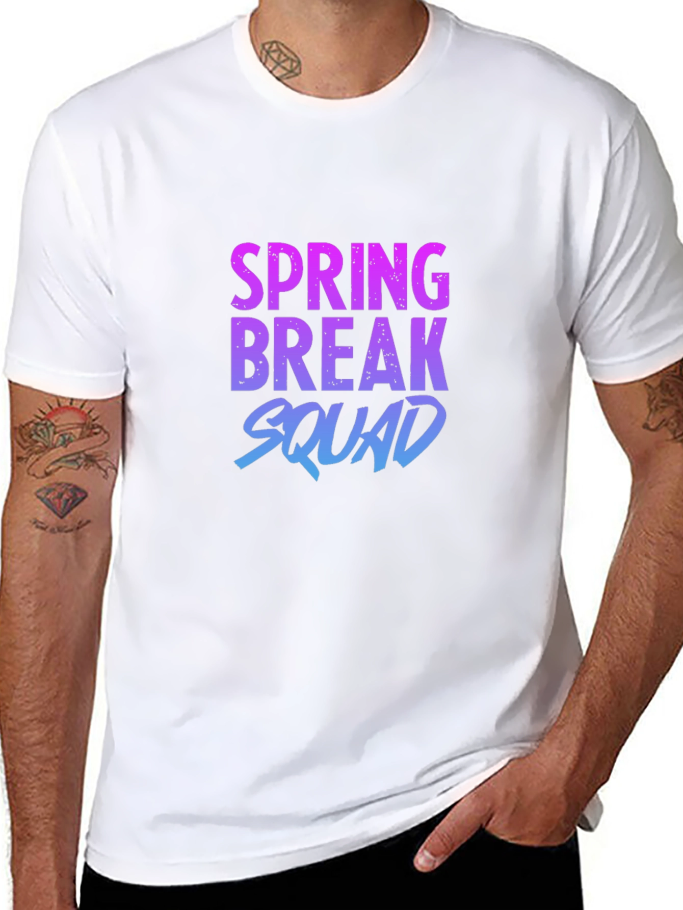 Spring Break Squad Graphic T-Shirt