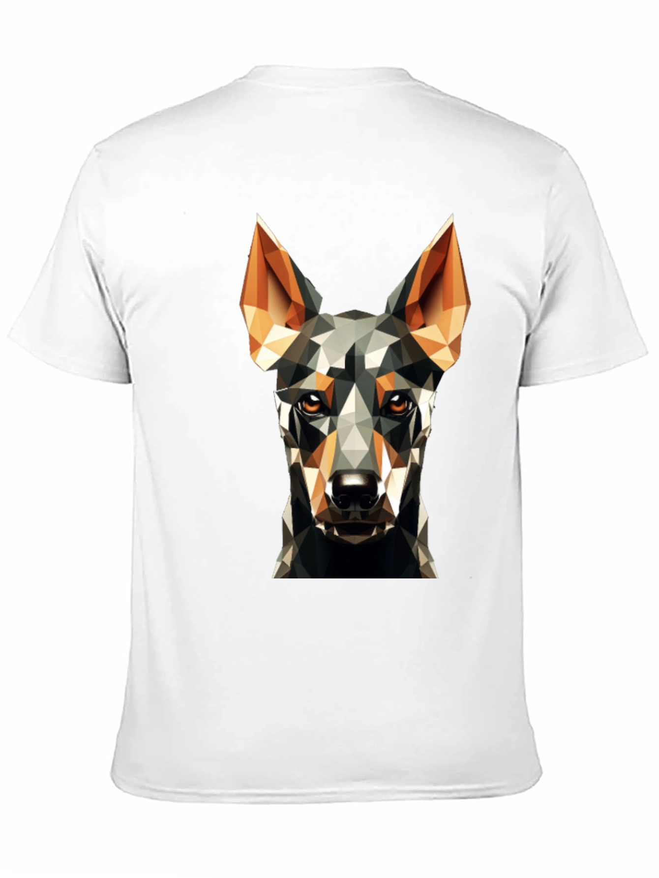 Geometric Dog Graphic Tee