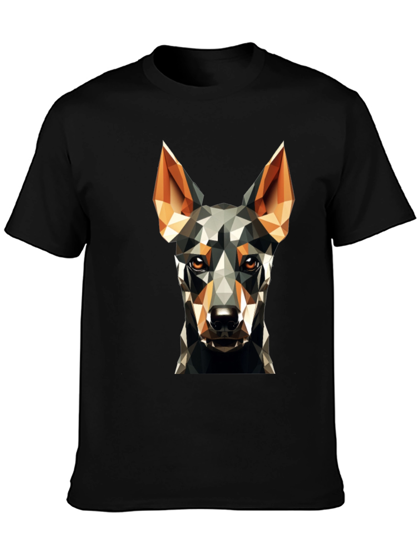 Geometric Dog Graphic Tee