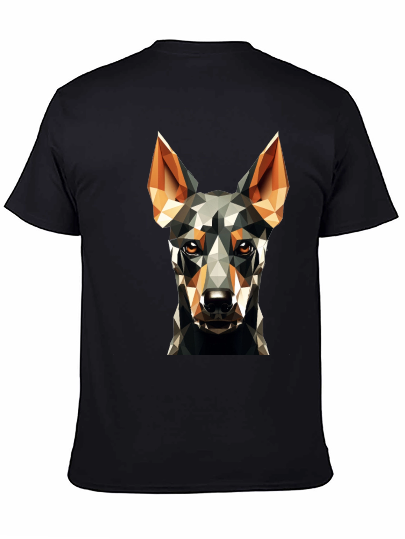 Geometric Dog Graphic Tee