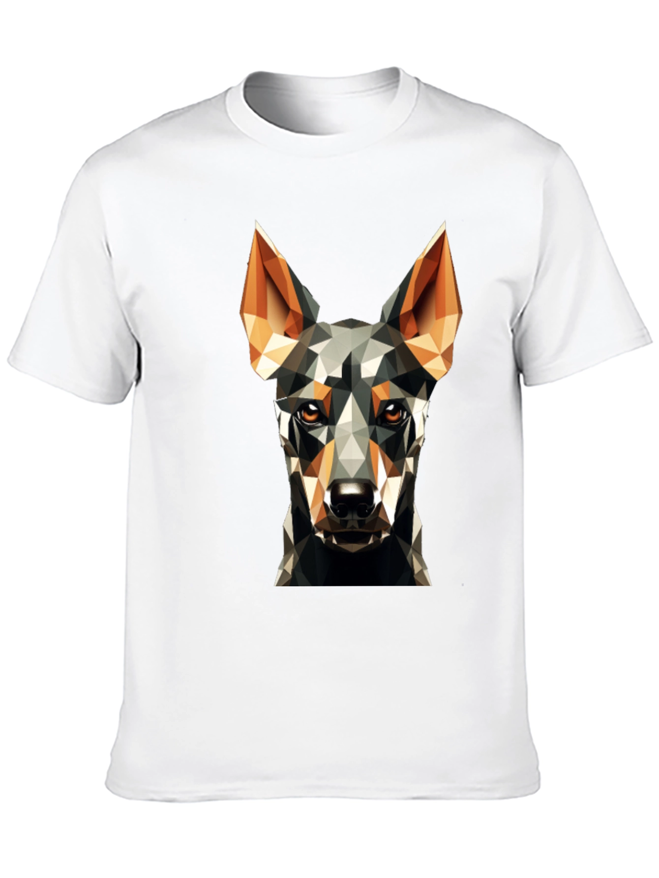 Geometric Dog Graphic Tee