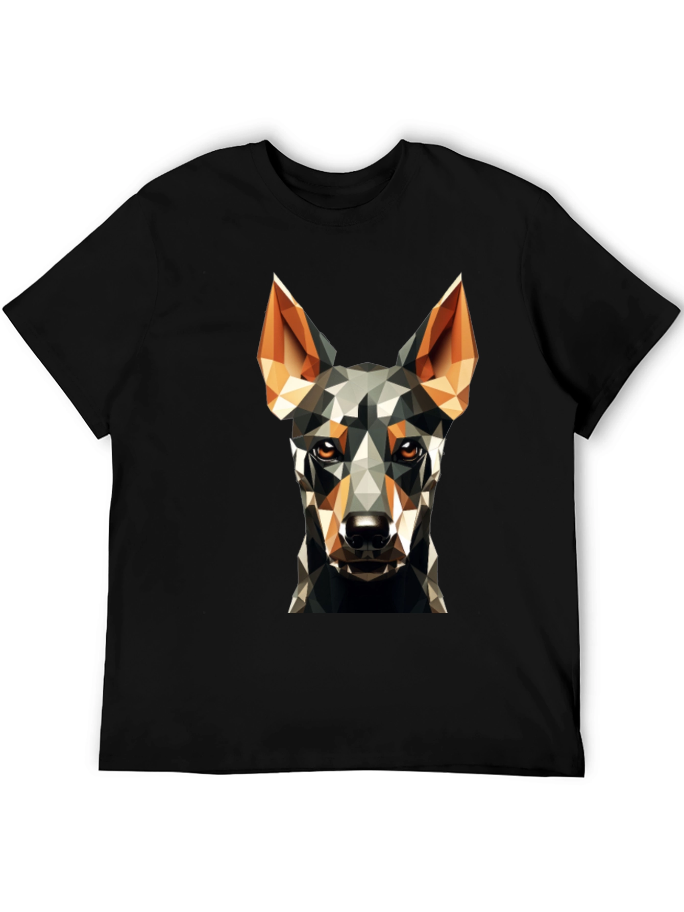 Geometric Dog Graphic Tee