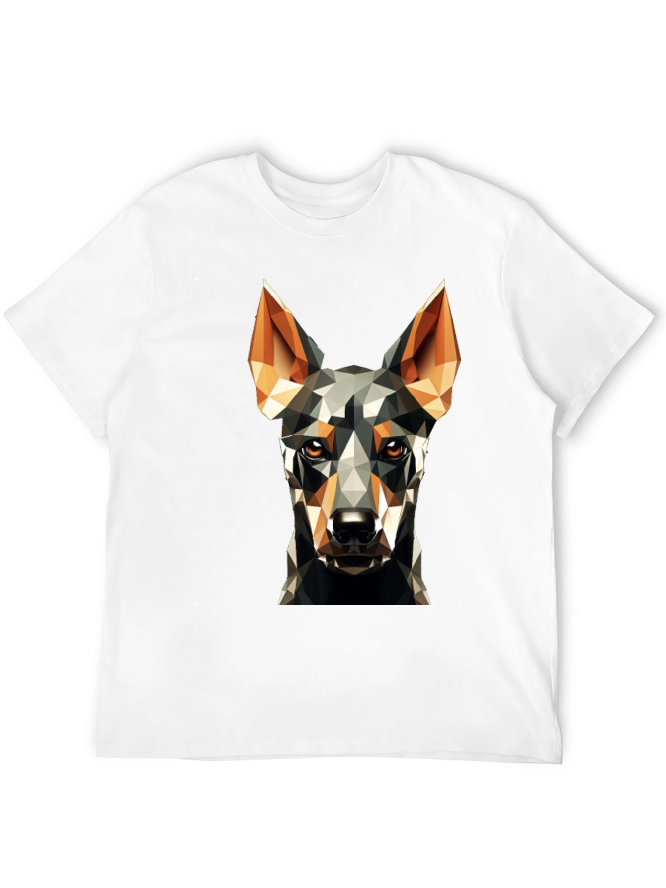 Geometric Dog Graphic Tee