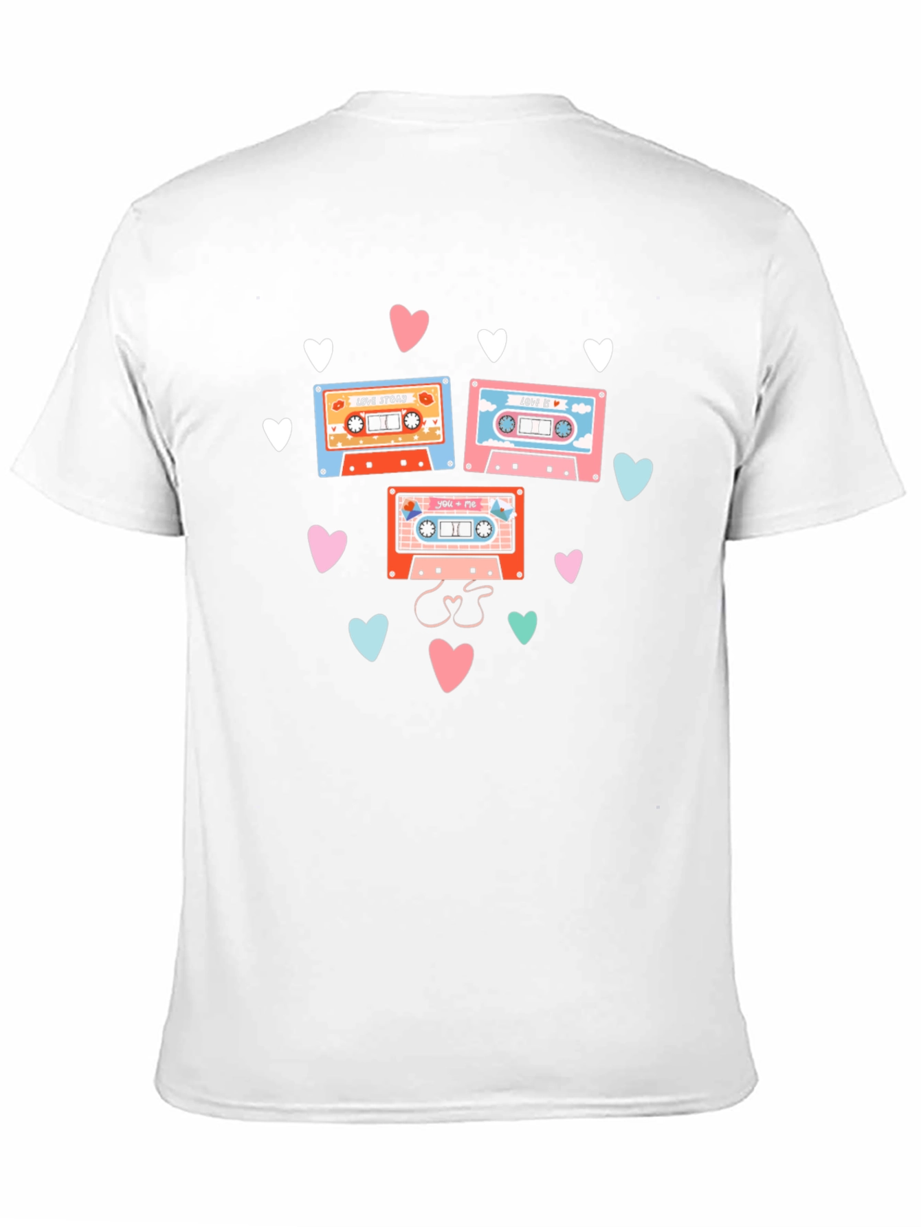 Retro Mixtape Love Story Graphic Tee