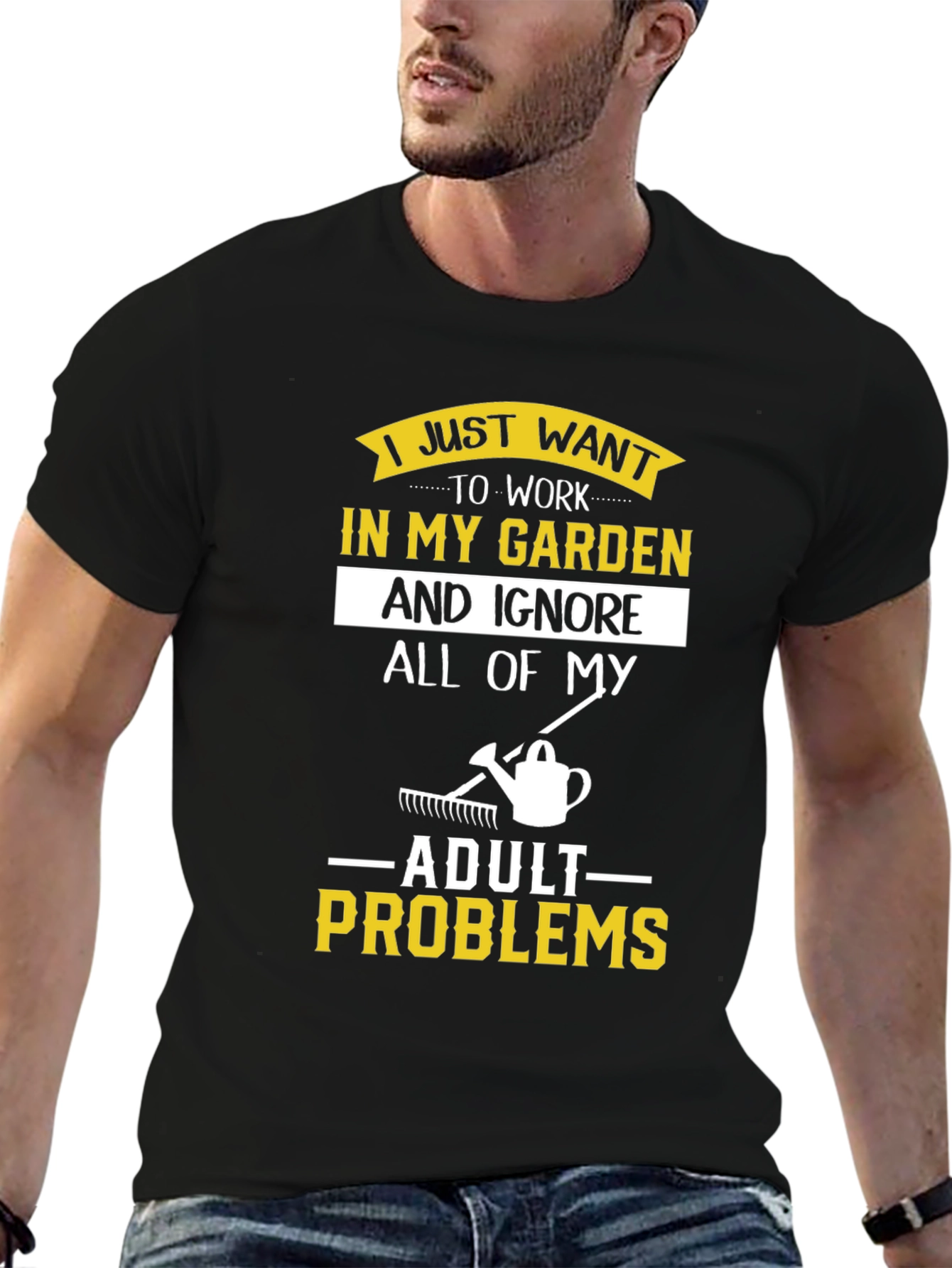 Gardening T-Shirt: Ignore Adult Problems