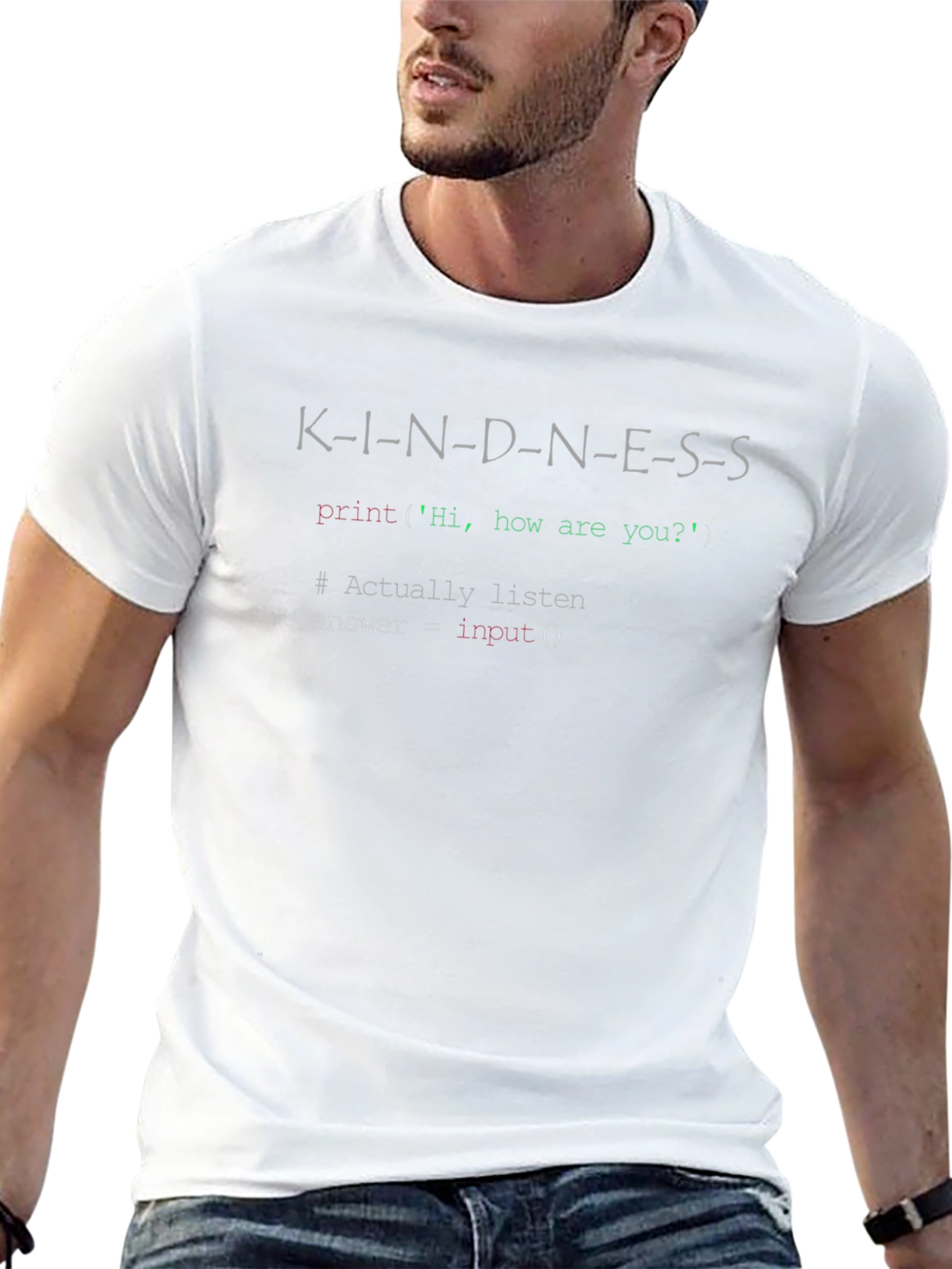 Kindness Code T-Shirt - Programming Inspired