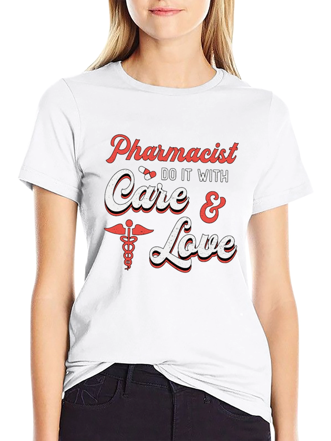 Pharmacist Care & Love T-Shirt