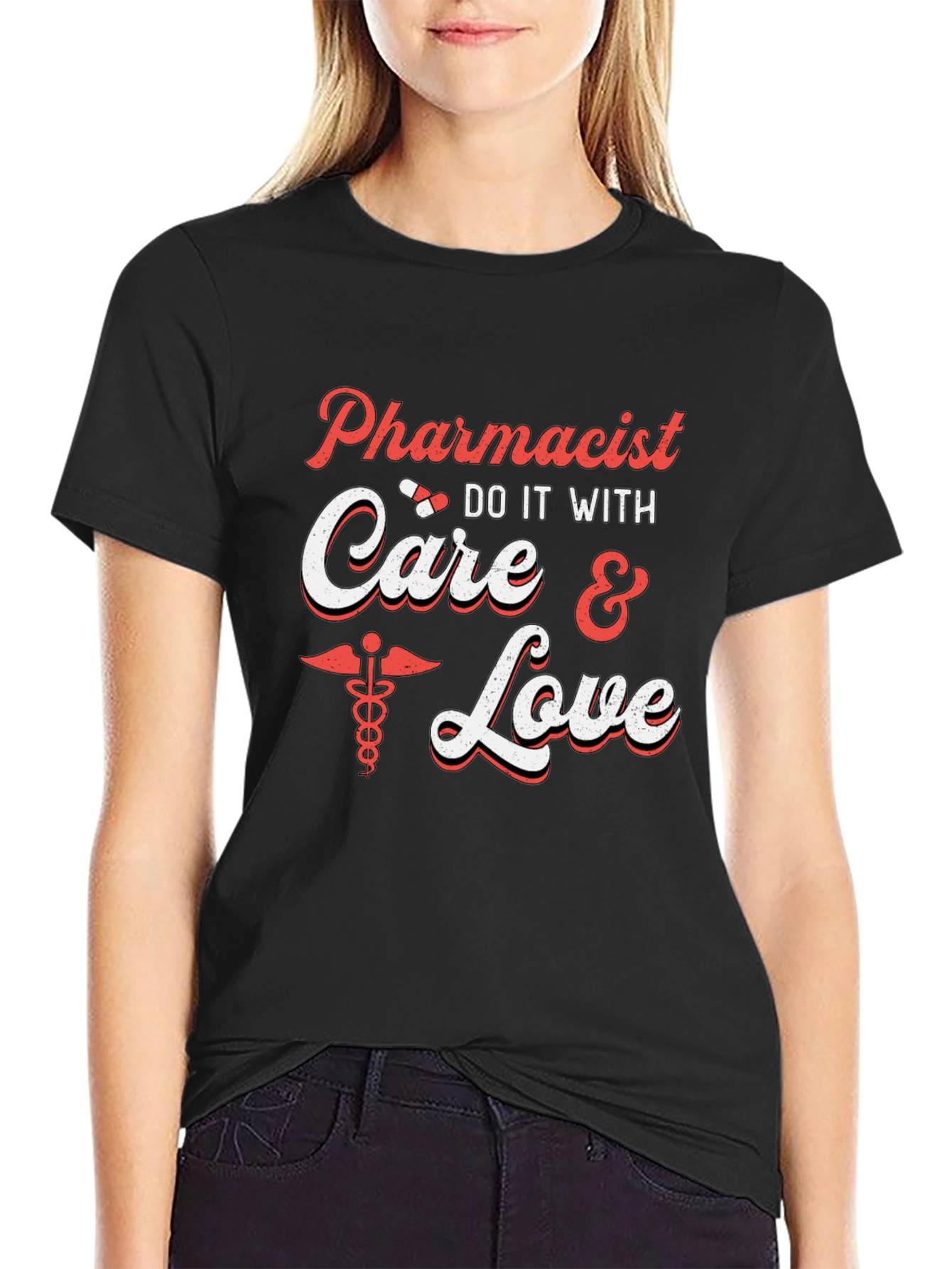 Pharmacist Care & Love T-Shirt