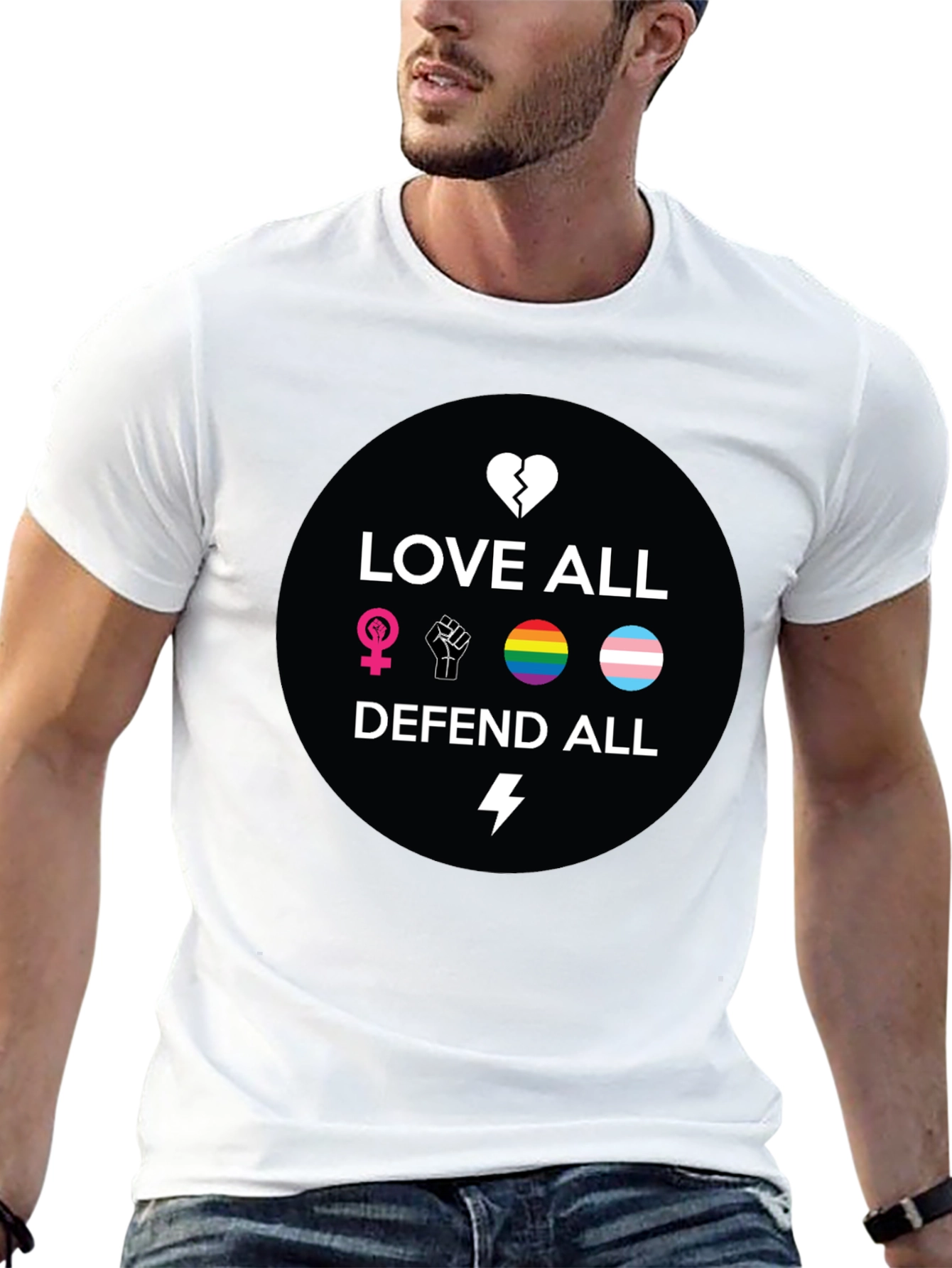 Love All Defend All Pride T-Shirt