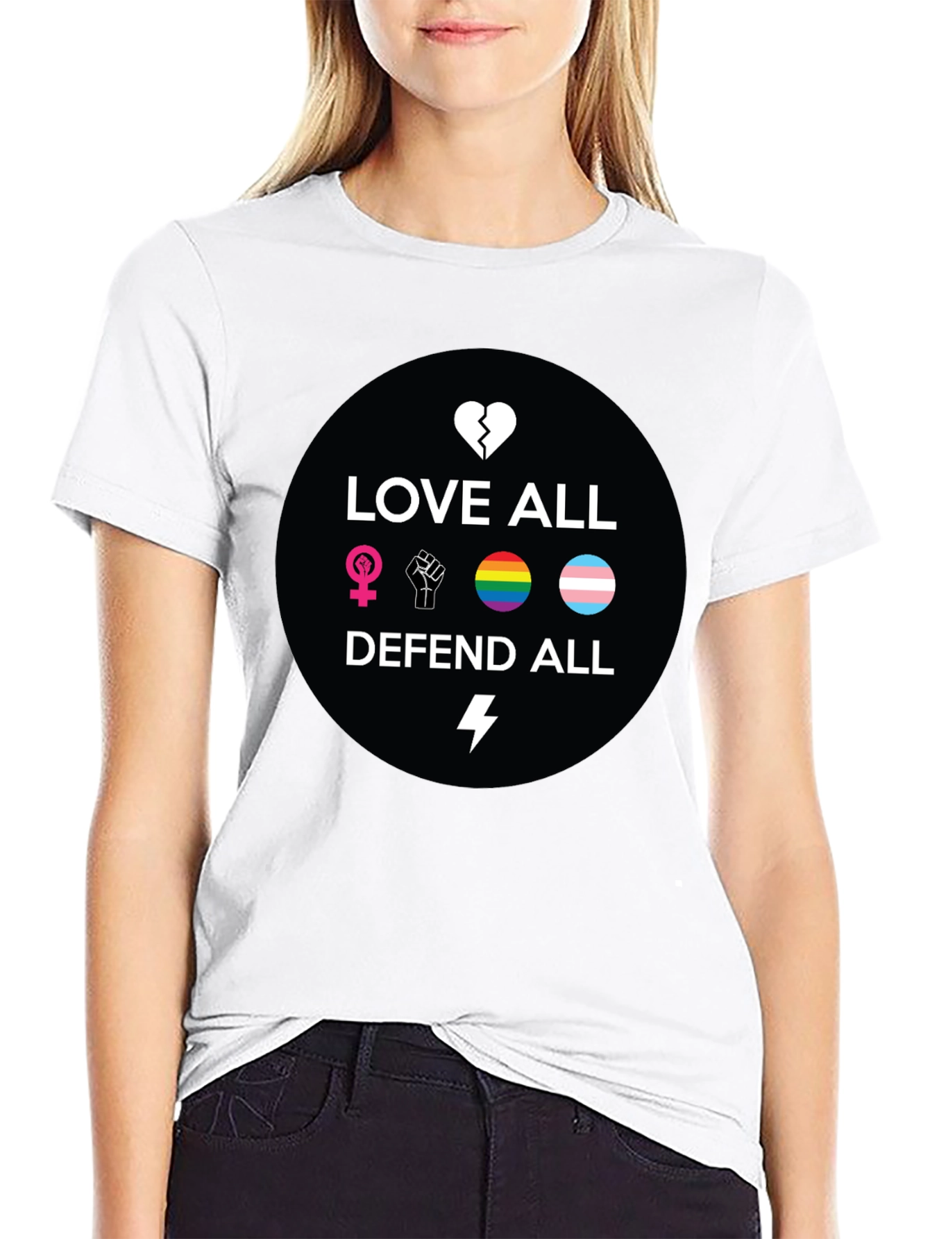 Love All Defend All Pride T-Shirt