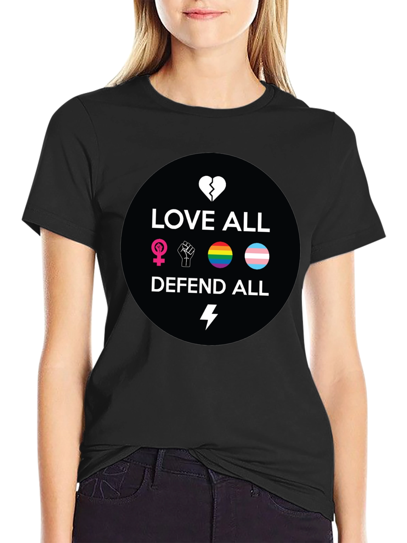 Love All Defend All Pride T-Shirt