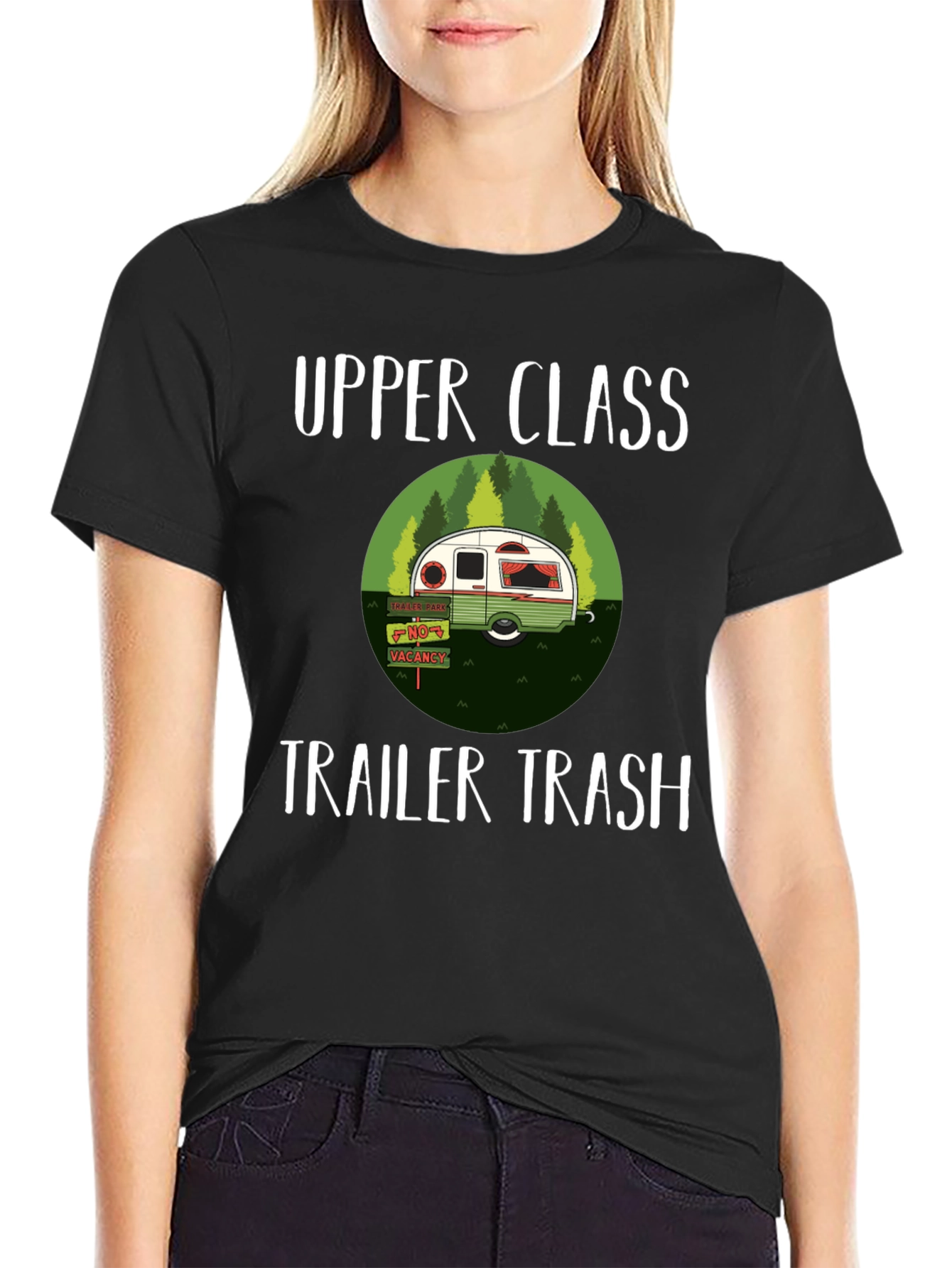 Upper Class Trailer Trash Graphic Tee