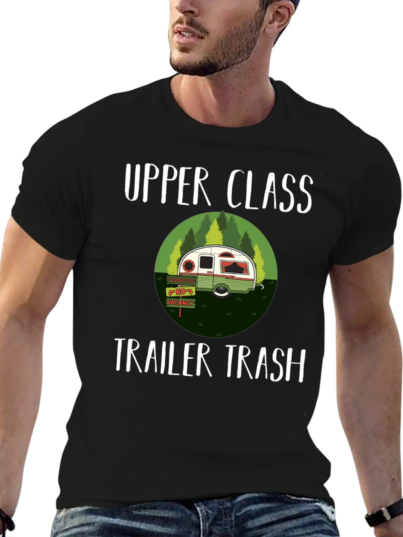 Upper Class Trailer Trash Graphic Tee