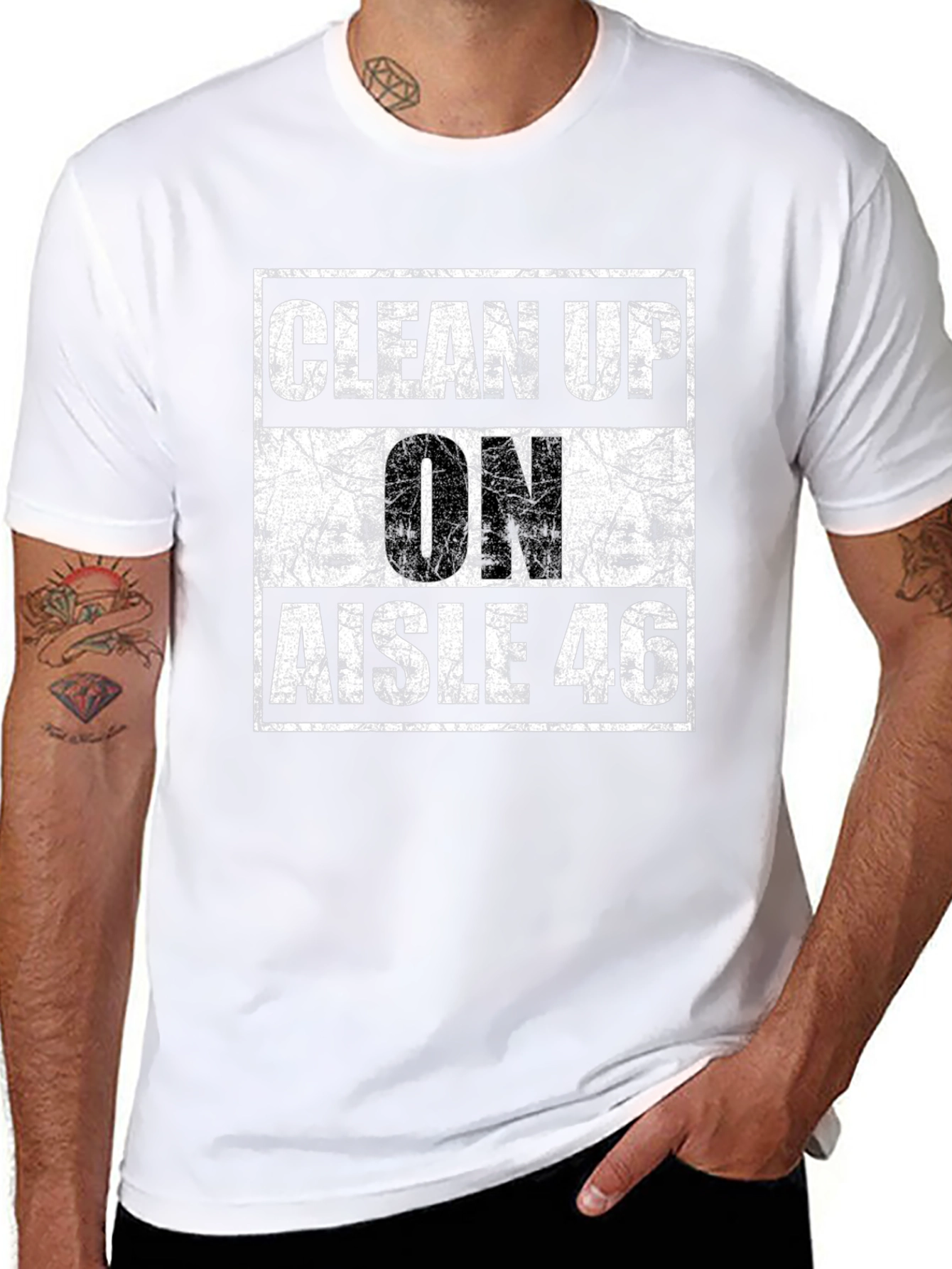 Clean Up On Aisle 46 Graphic T-Shirt