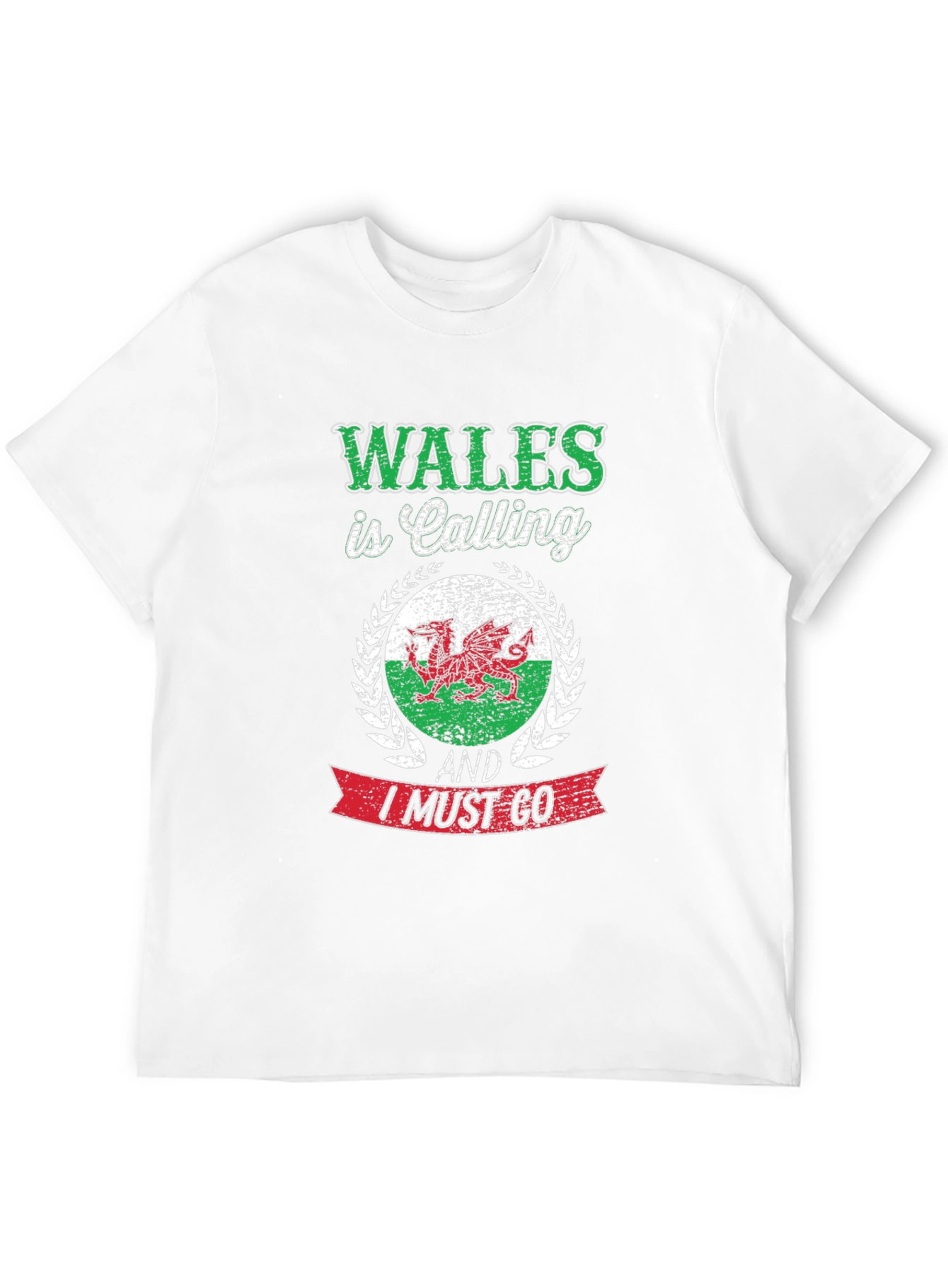 Wales Is Calling Mens Graphic T-Shirt