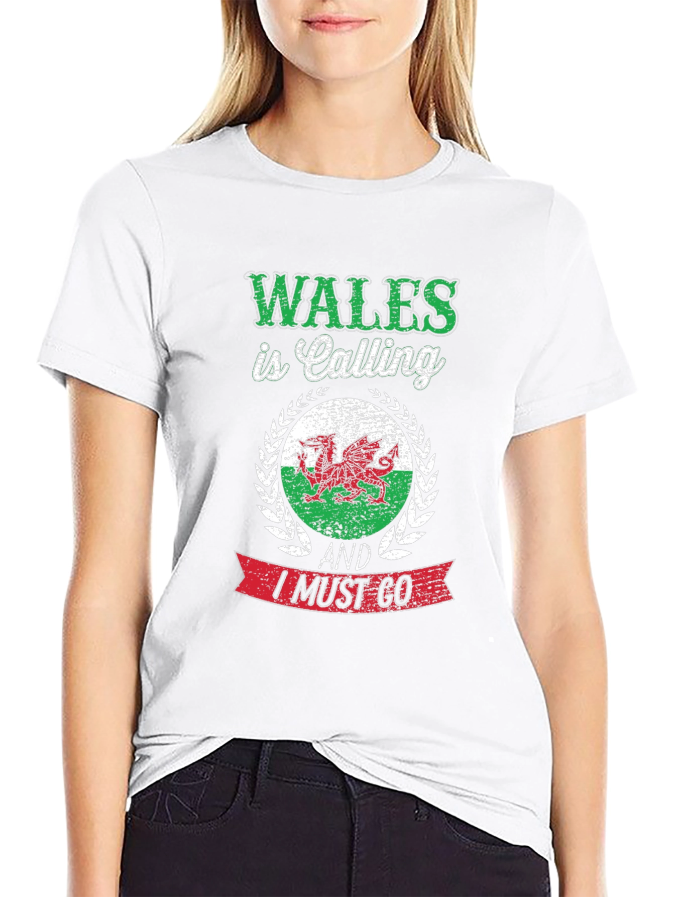 Wales Is Calling Mens Graphic T-Shirt