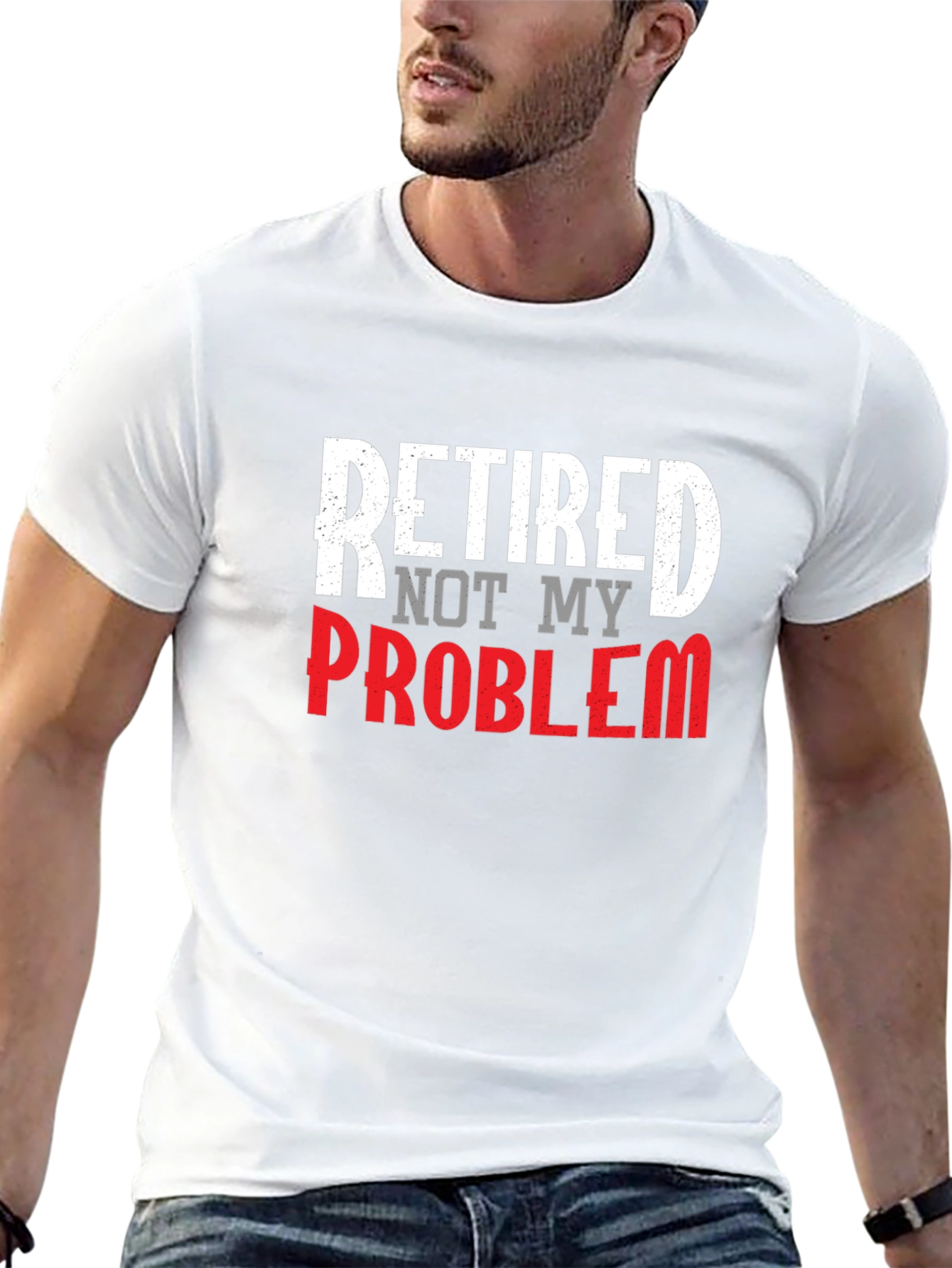 Retired Not My Problem Graphic Tee
