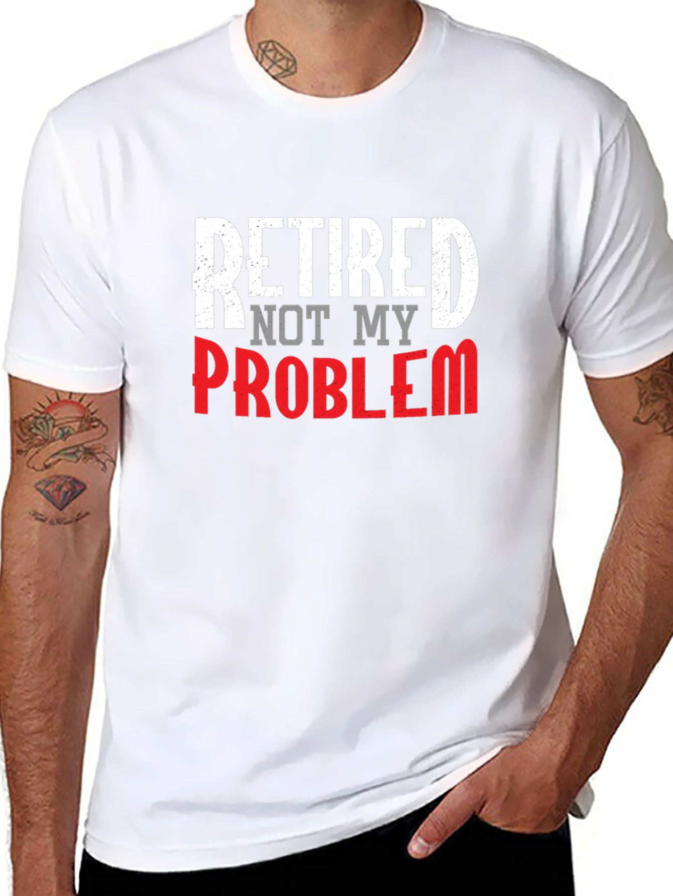 Retired Not My Problem Graphic Tee