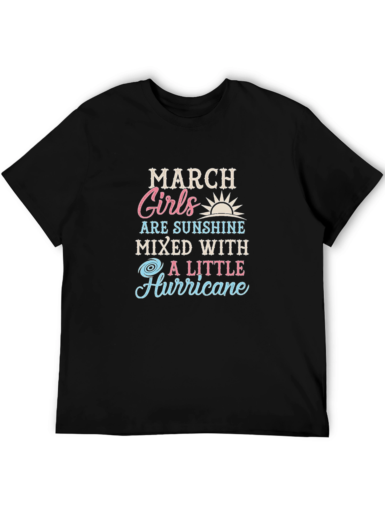 March Girls Sunshine Hurricane Graphic Tee
