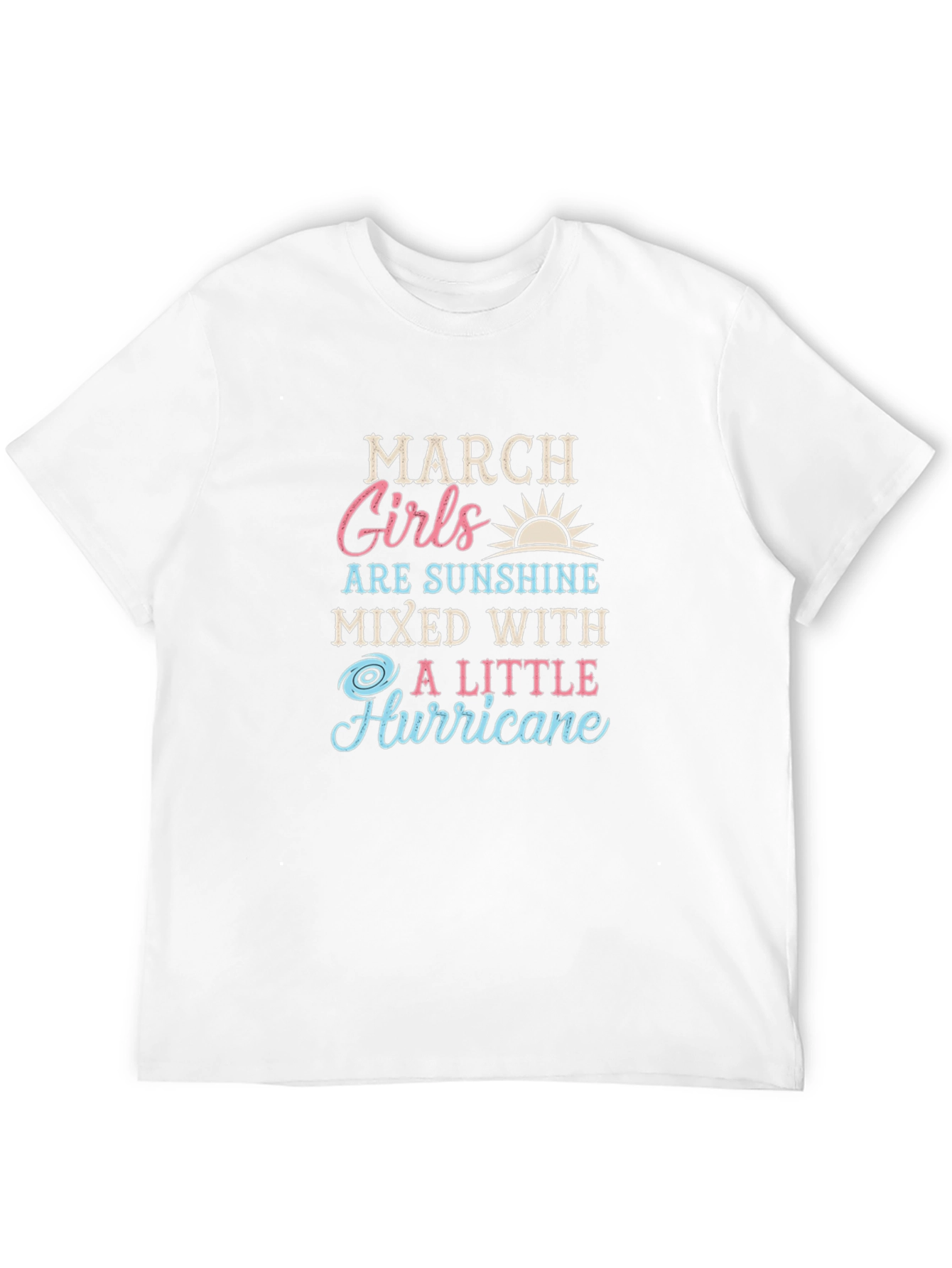 March Girls Sunshine Hurricane Graphic Tee