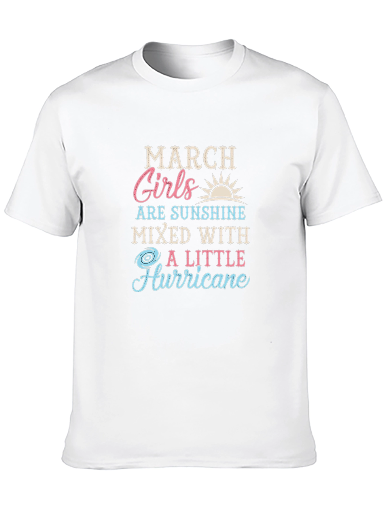 March Girls Sunshine Hurricane Graphic Tee
