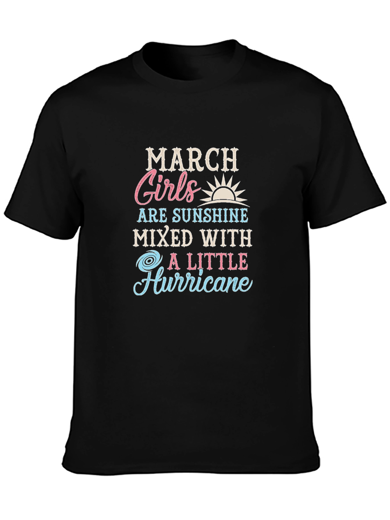 March Girls Sunshine Hurricane Graphic Tee