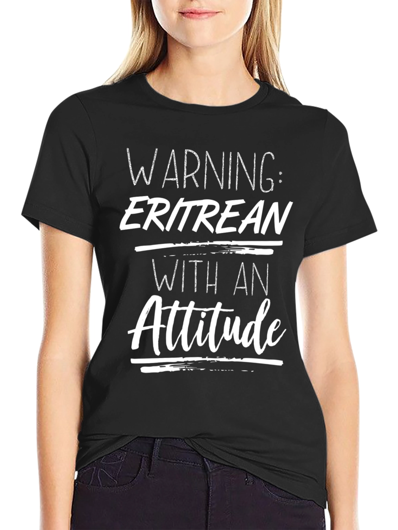 Warning Eritrean With An Attitude T-Shirt
