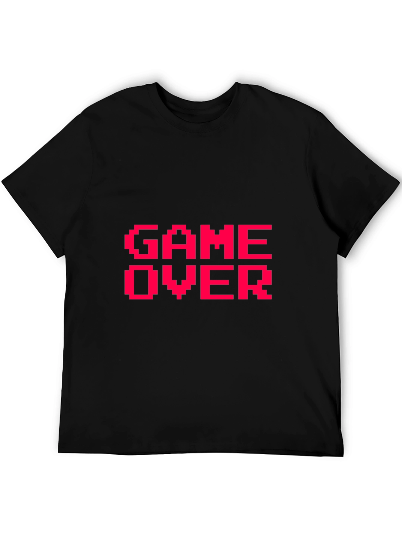 Game Over Pixel Art T-Shirt - Retro Gaming Tee