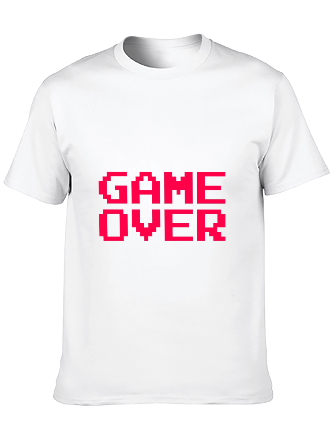 Game Over Pixel Art T-Shirt - Retro Gaming Tee