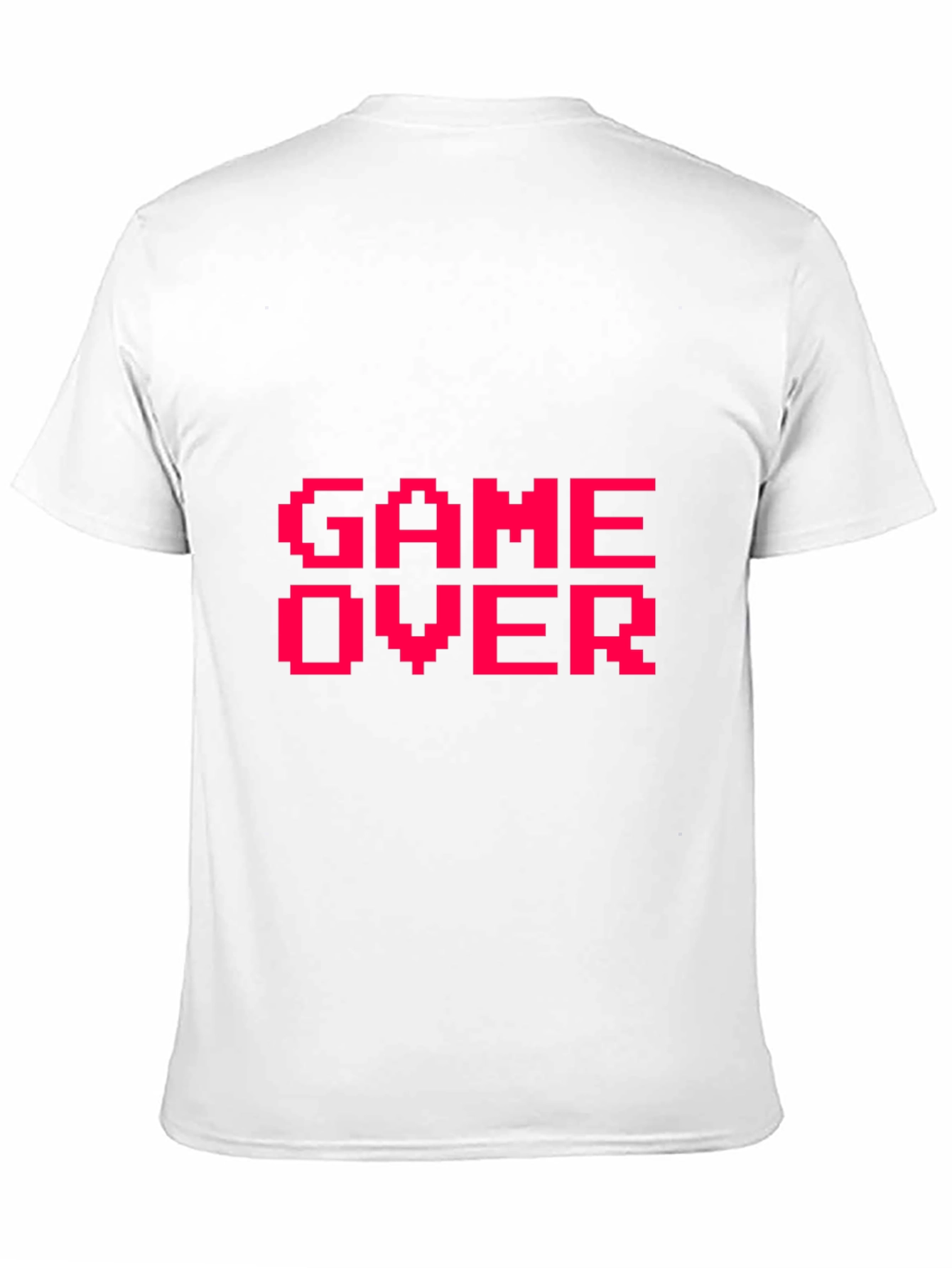 Game Over Pixel Art T-Shirt - Retro Gaming Tee
