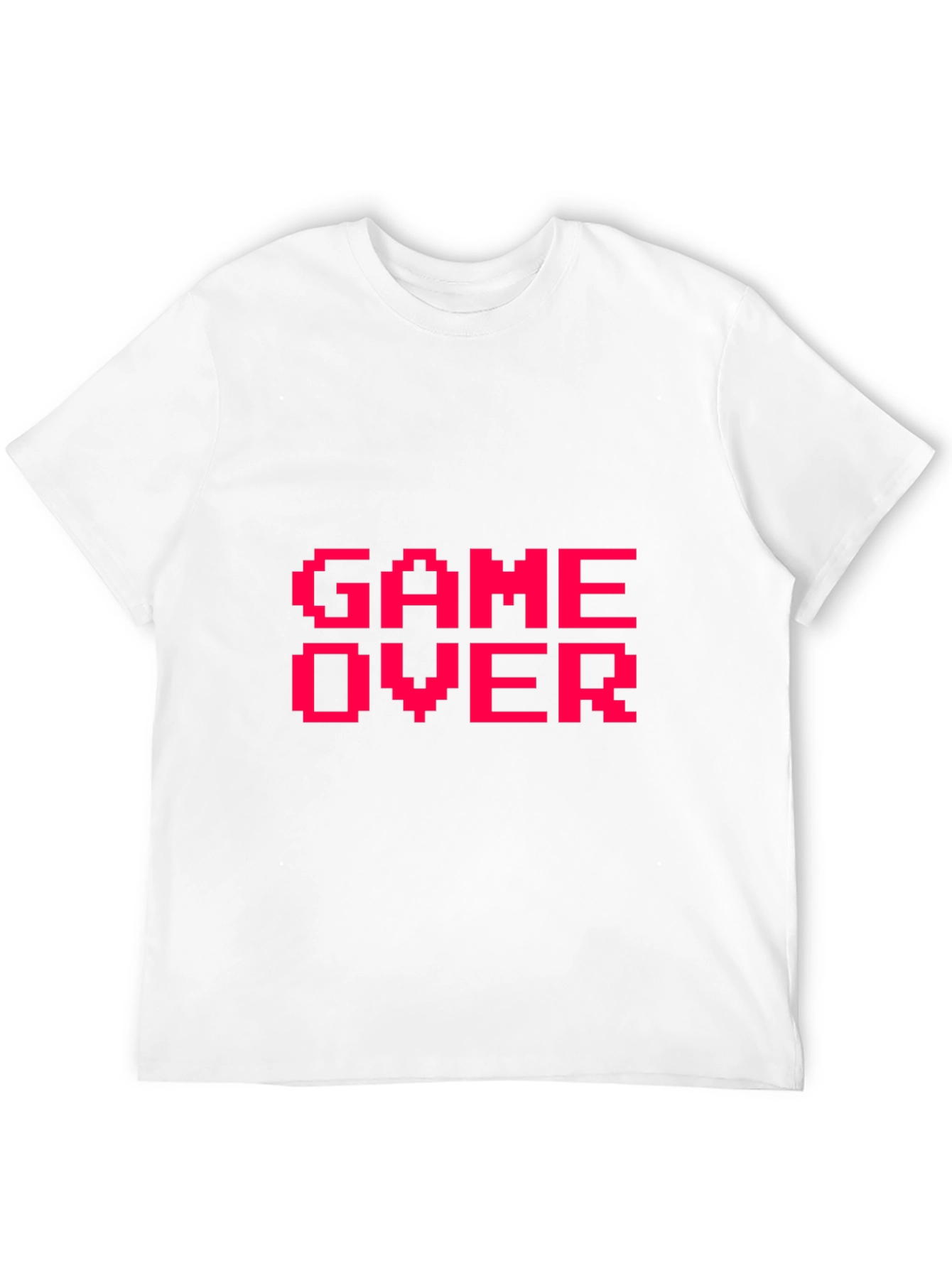 Game Over Pixel Art T-Shirt - Retro Gaming Tee