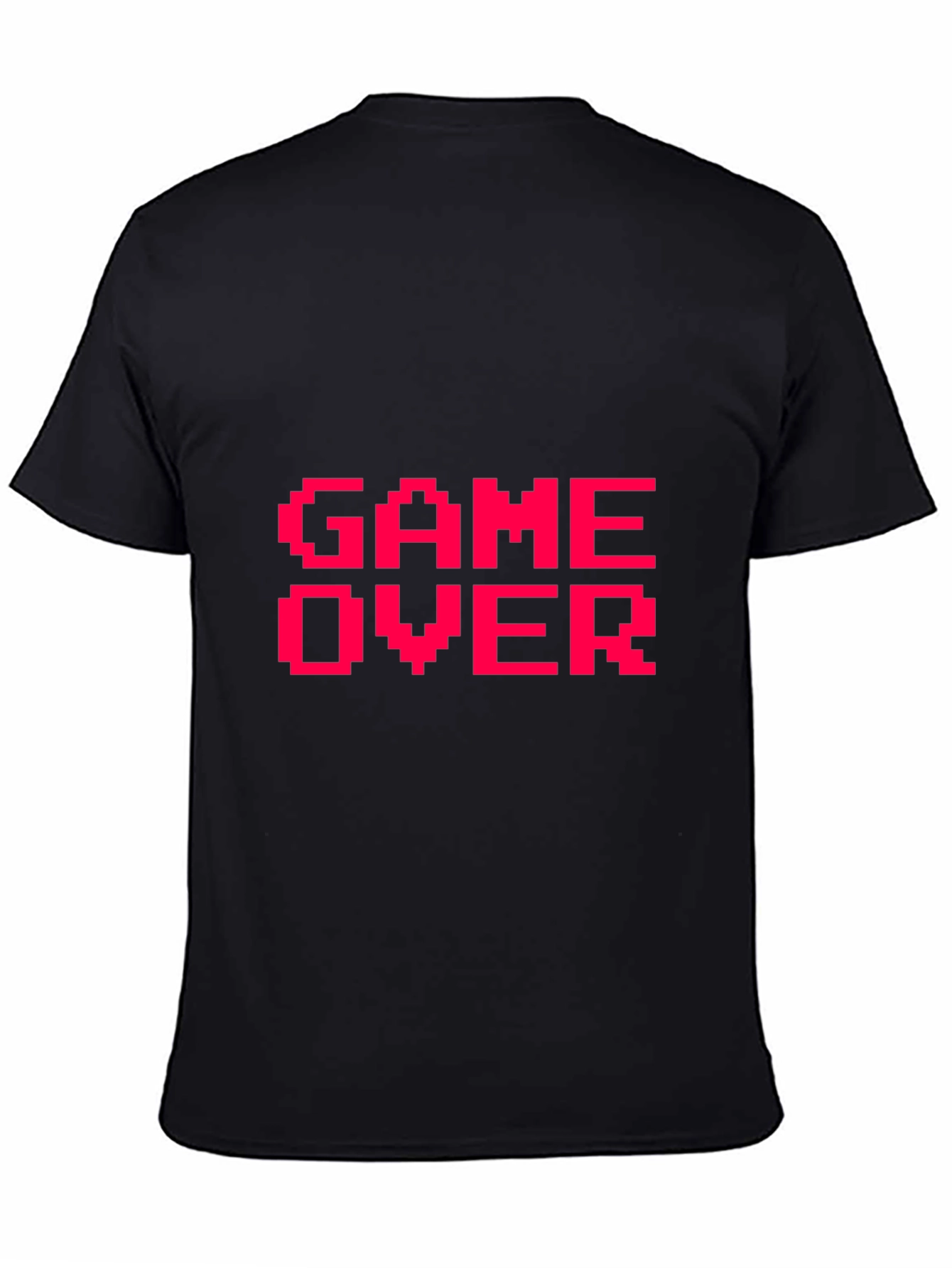 Game Over Pixel Art T-Shirt - Retro Gaming Tee