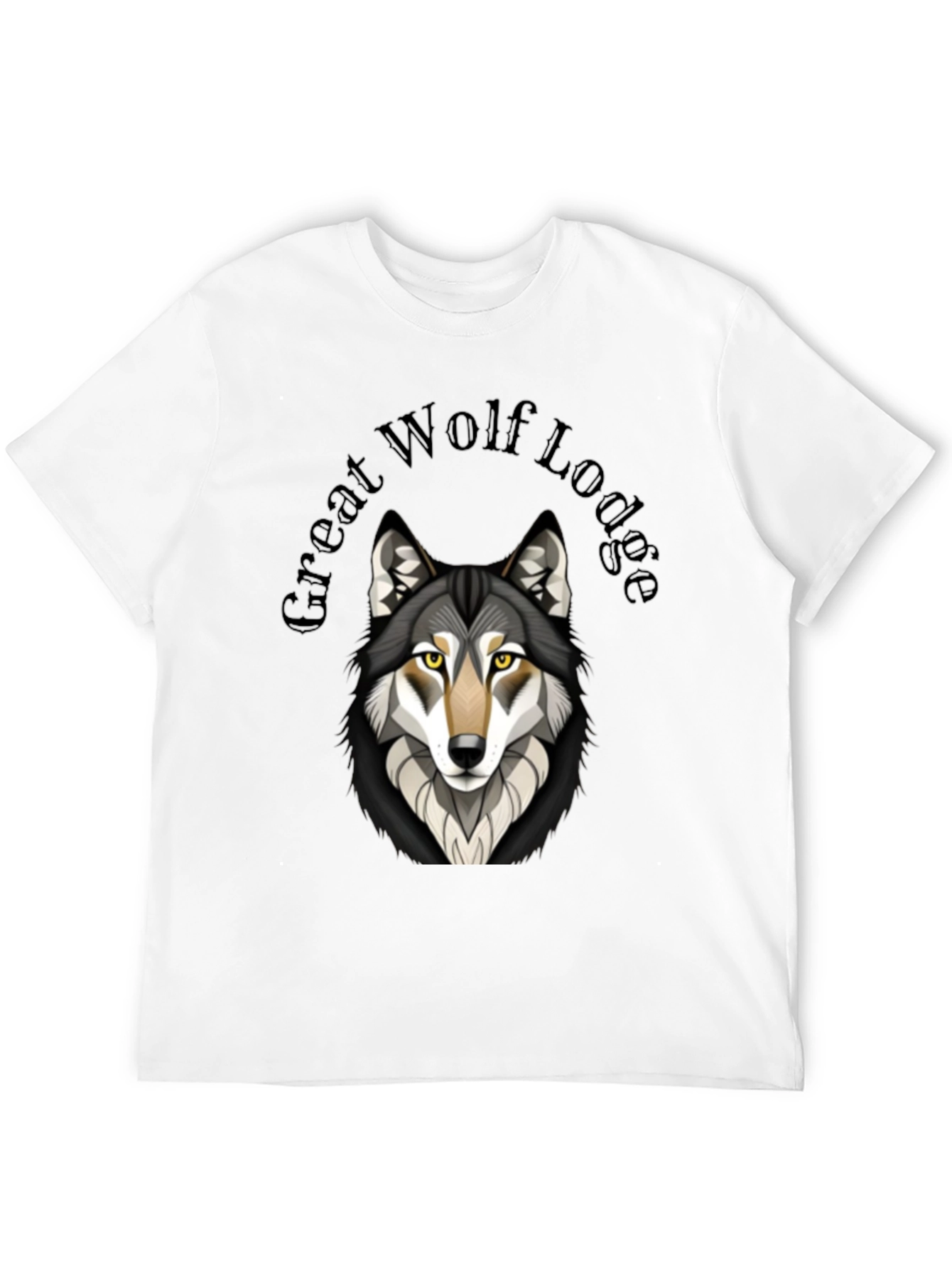 Great Wolf Lodge Graphic Tee - Black Cotton Blend