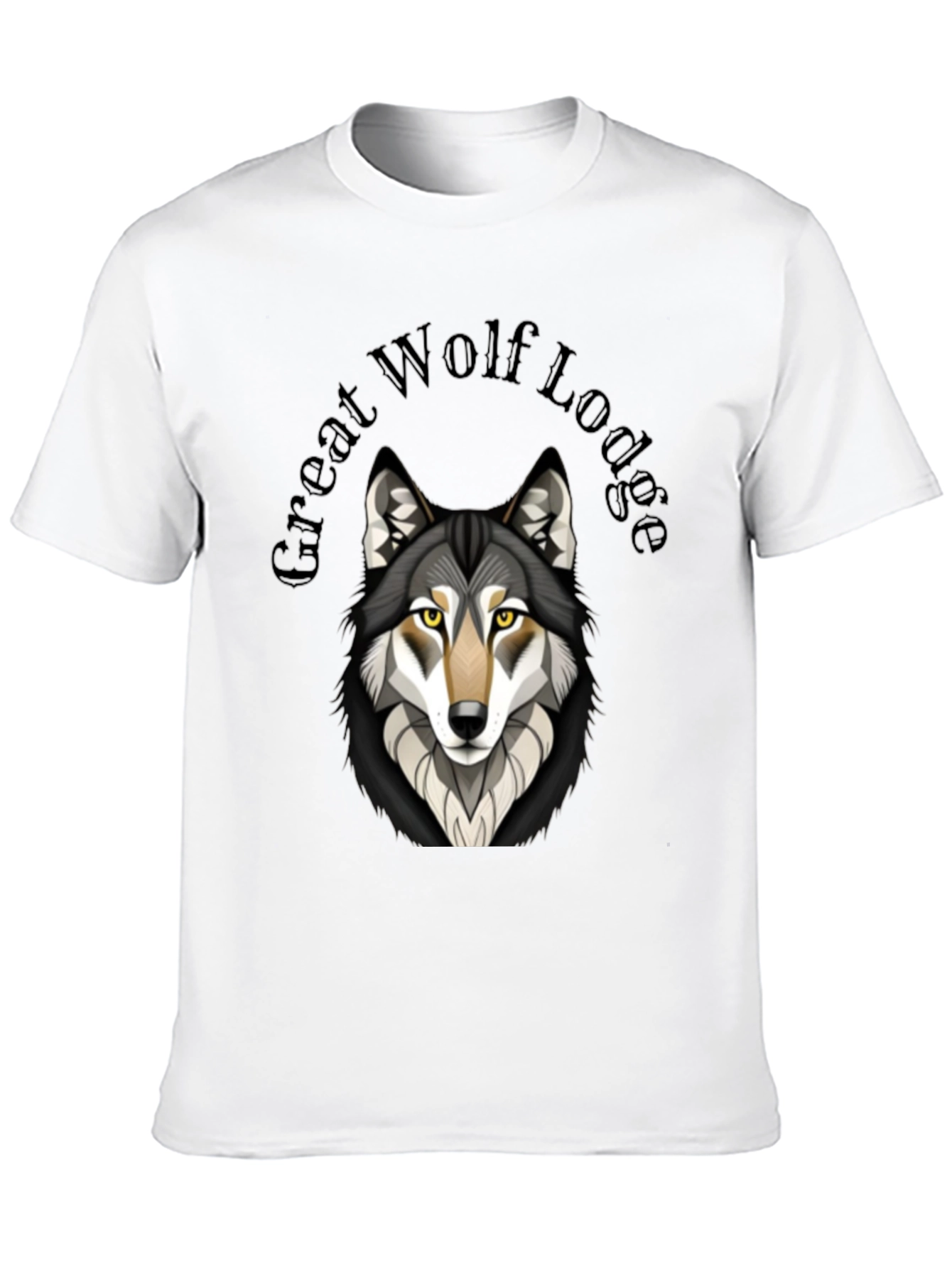 Great Wolf Lodge Graphic Tee - Black Cotton Blend