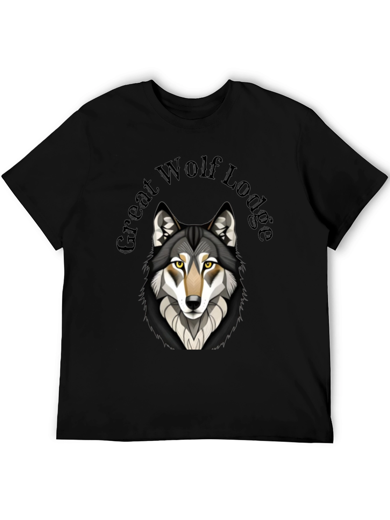 Great Wolf Lodge Graphic Tee - Black Cotton Blend