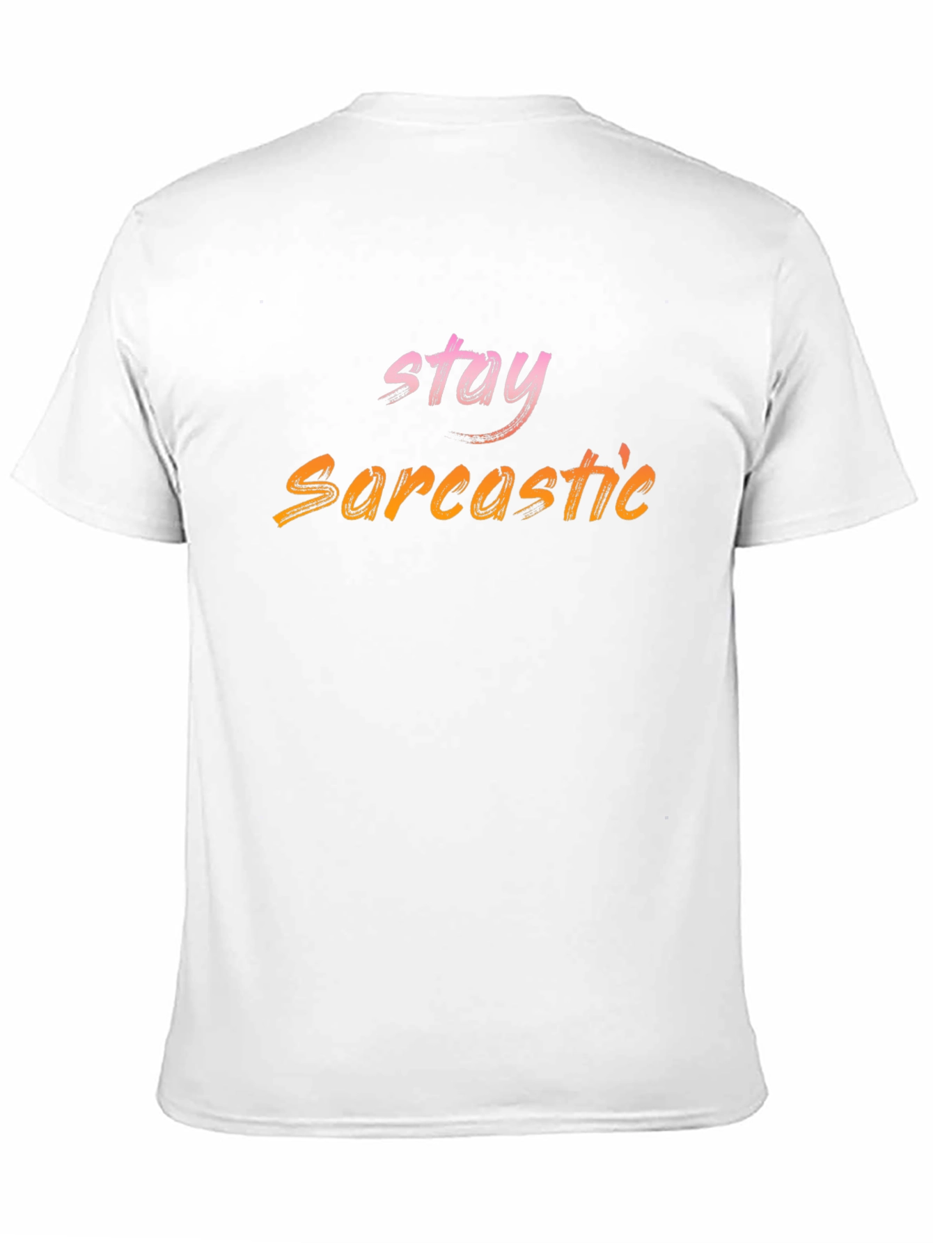 Stay Sarcastic Black T-Shirt