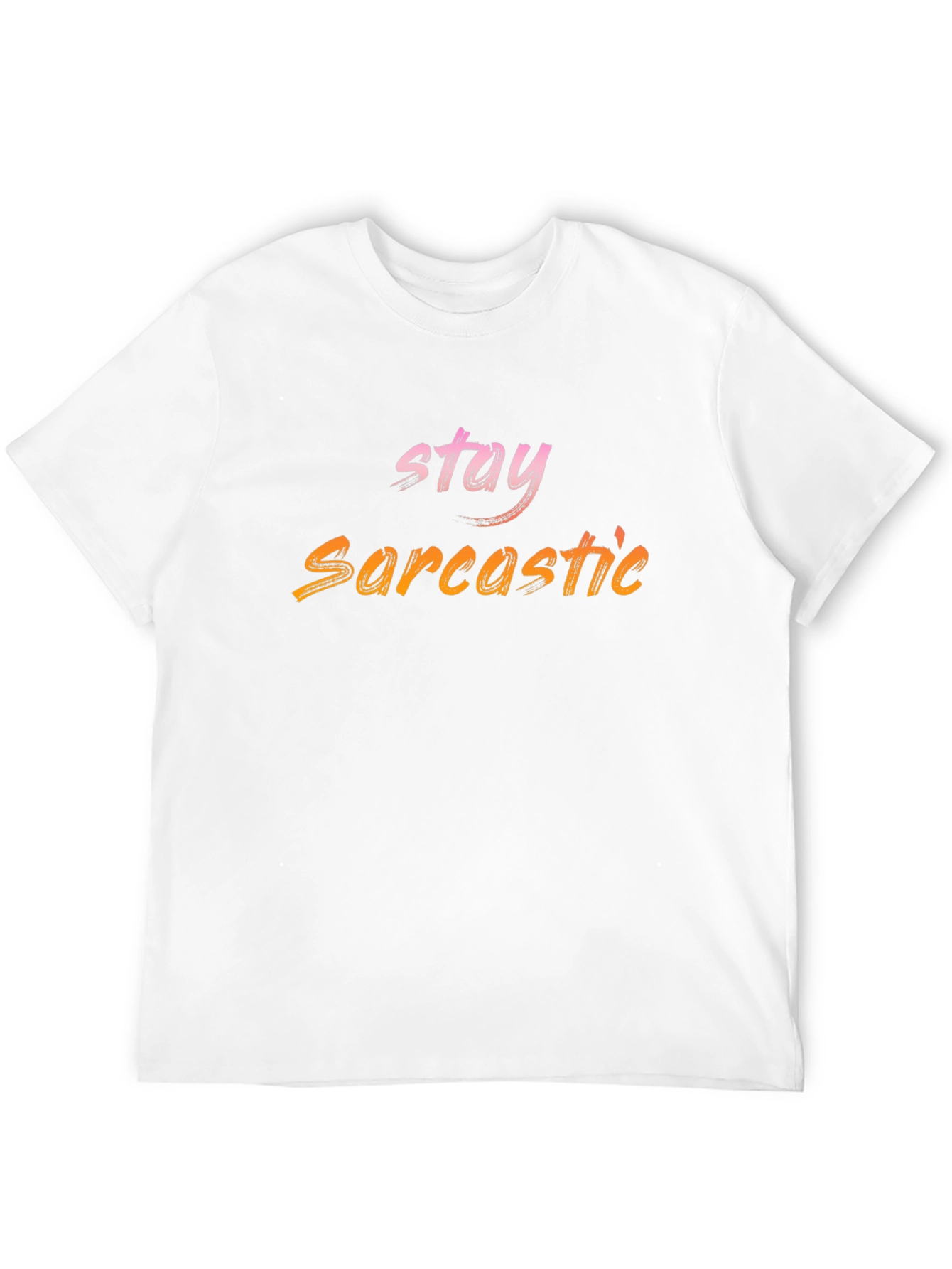 Stay Sarcastic Black T-Shirt