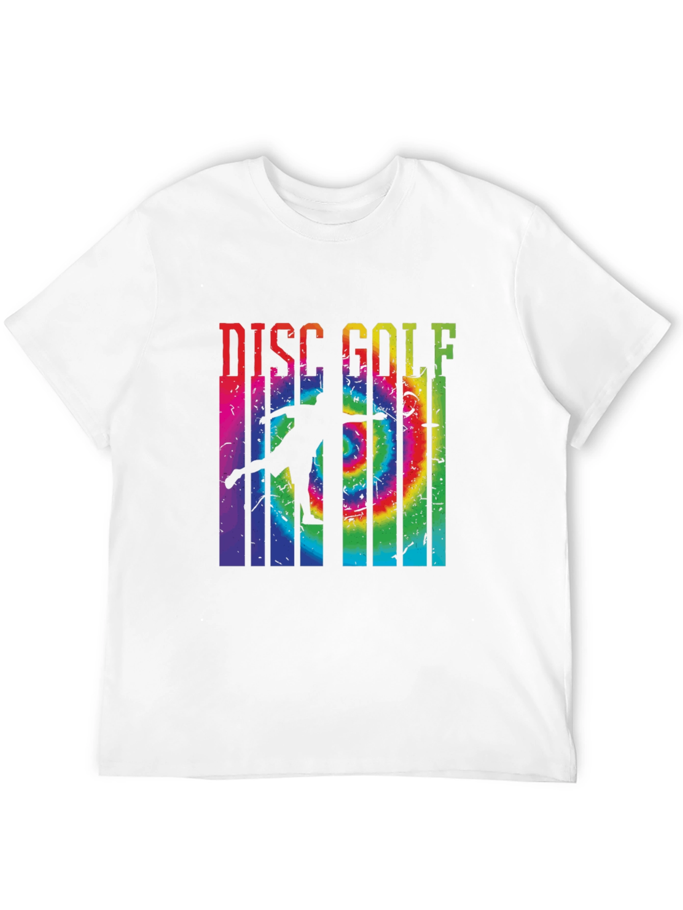 Tie Dye Disc Golf Graphic Tee